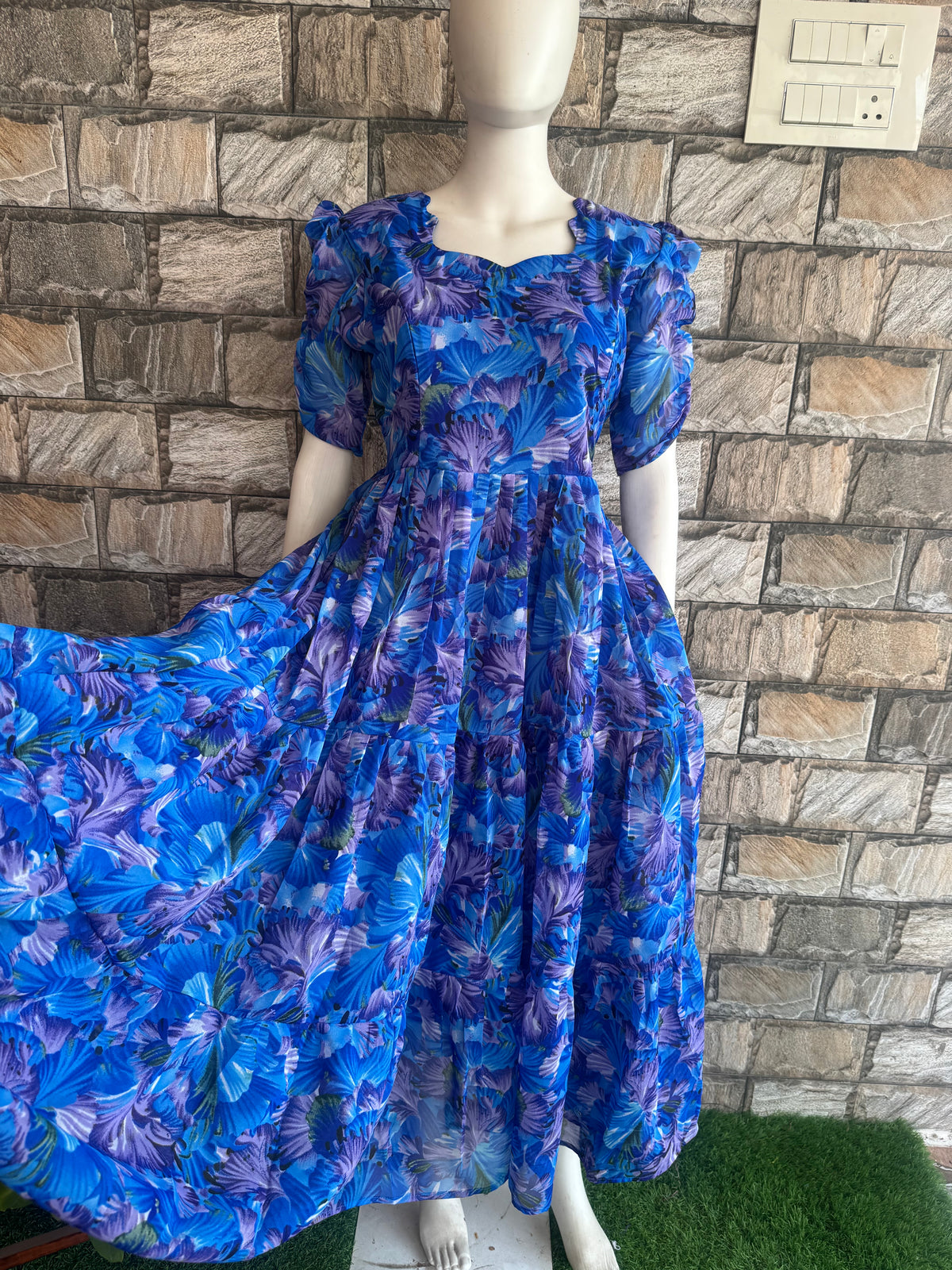 Georgette Maternity maxi Ujala