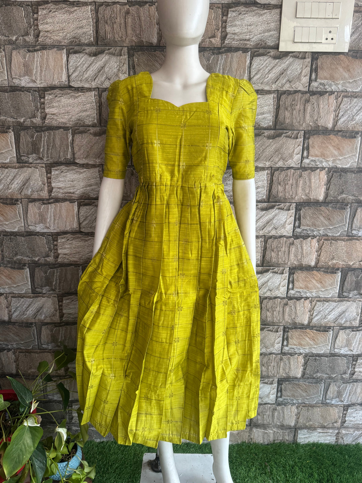 Raw silk Maternity Feeding maxi Budget launch Including dupatta