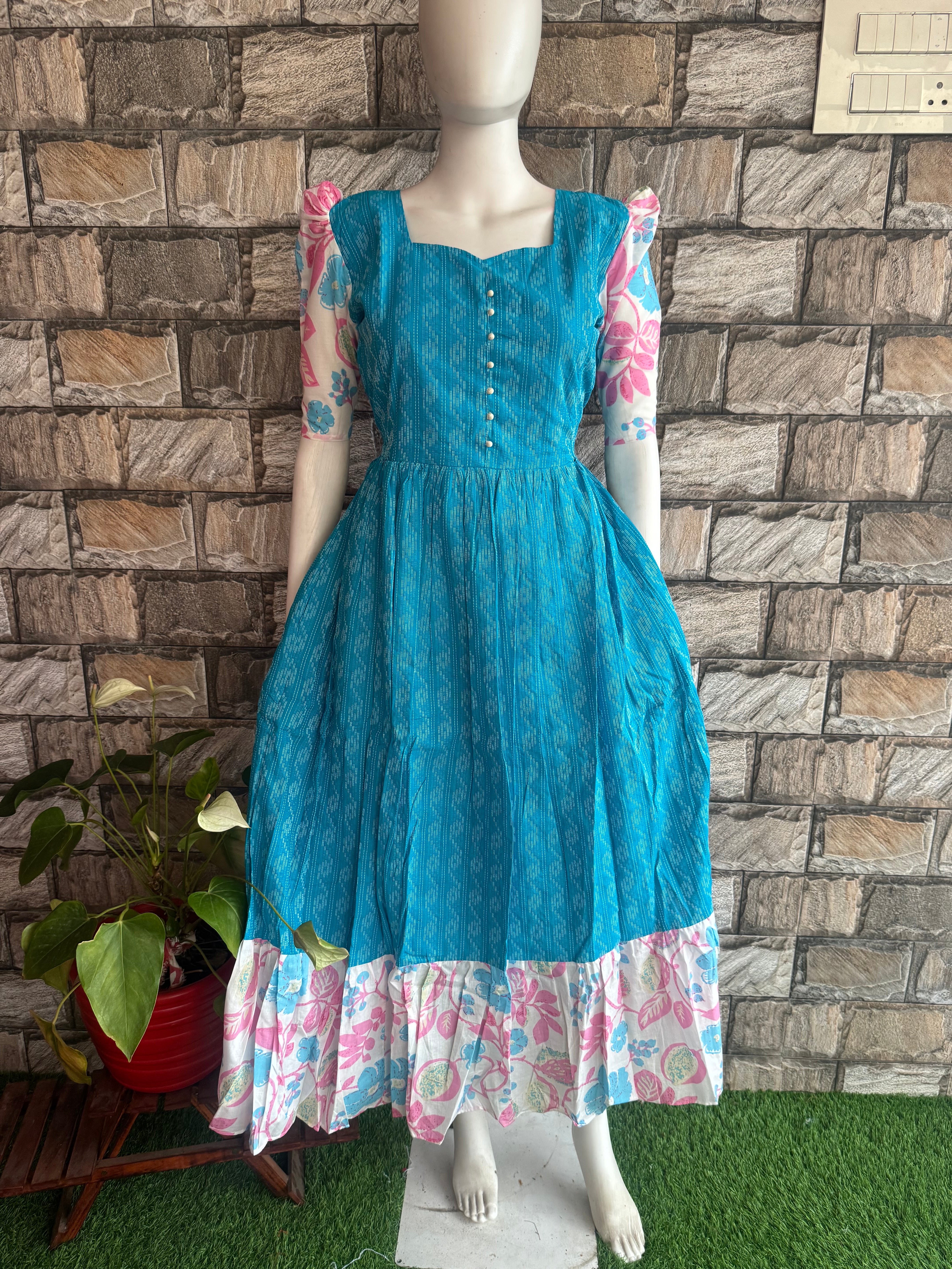 Neelam  Soft Kanta cotton Maternity maxi