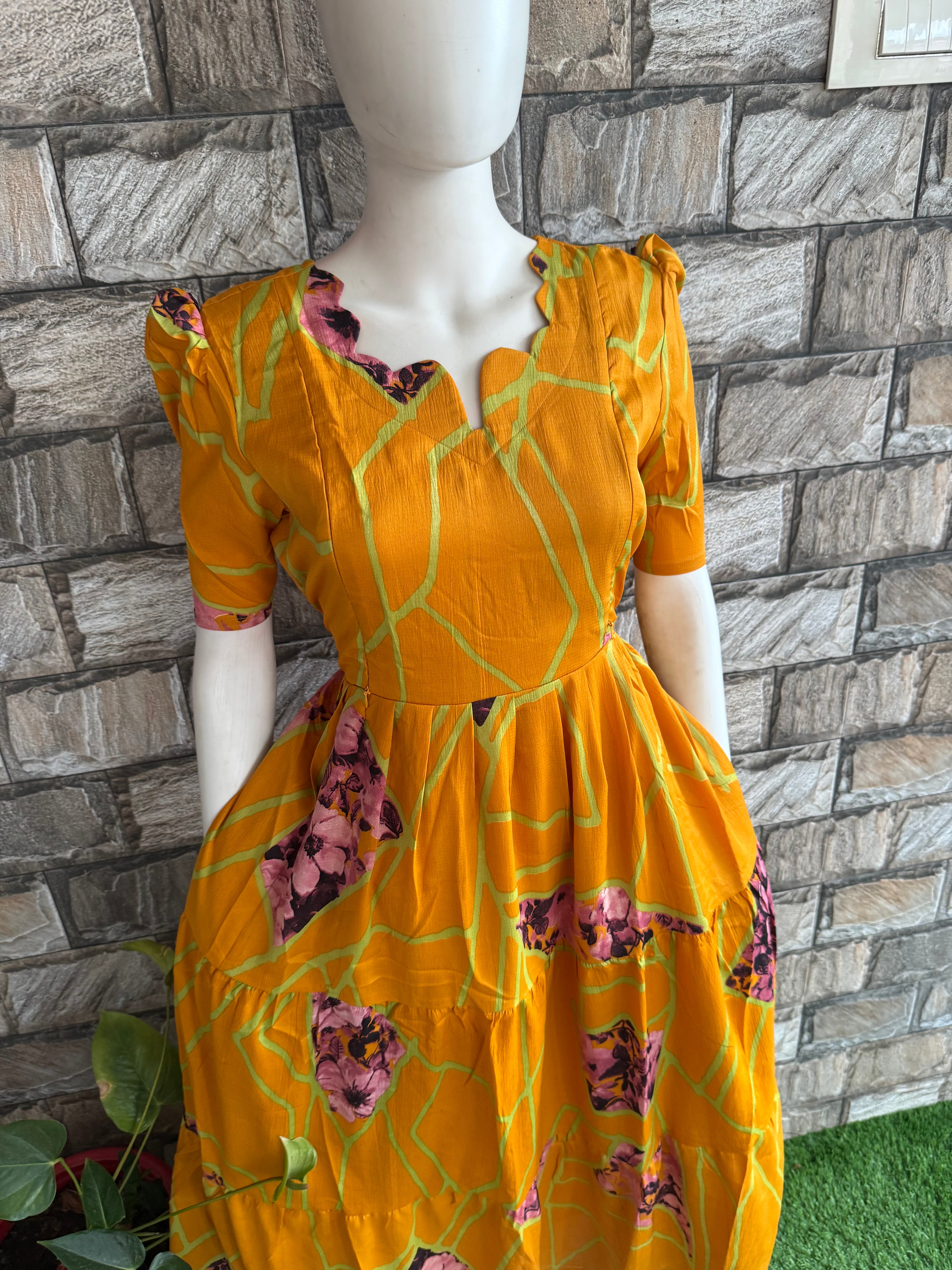Delta Maternity Feeding maxi  Mango yellow