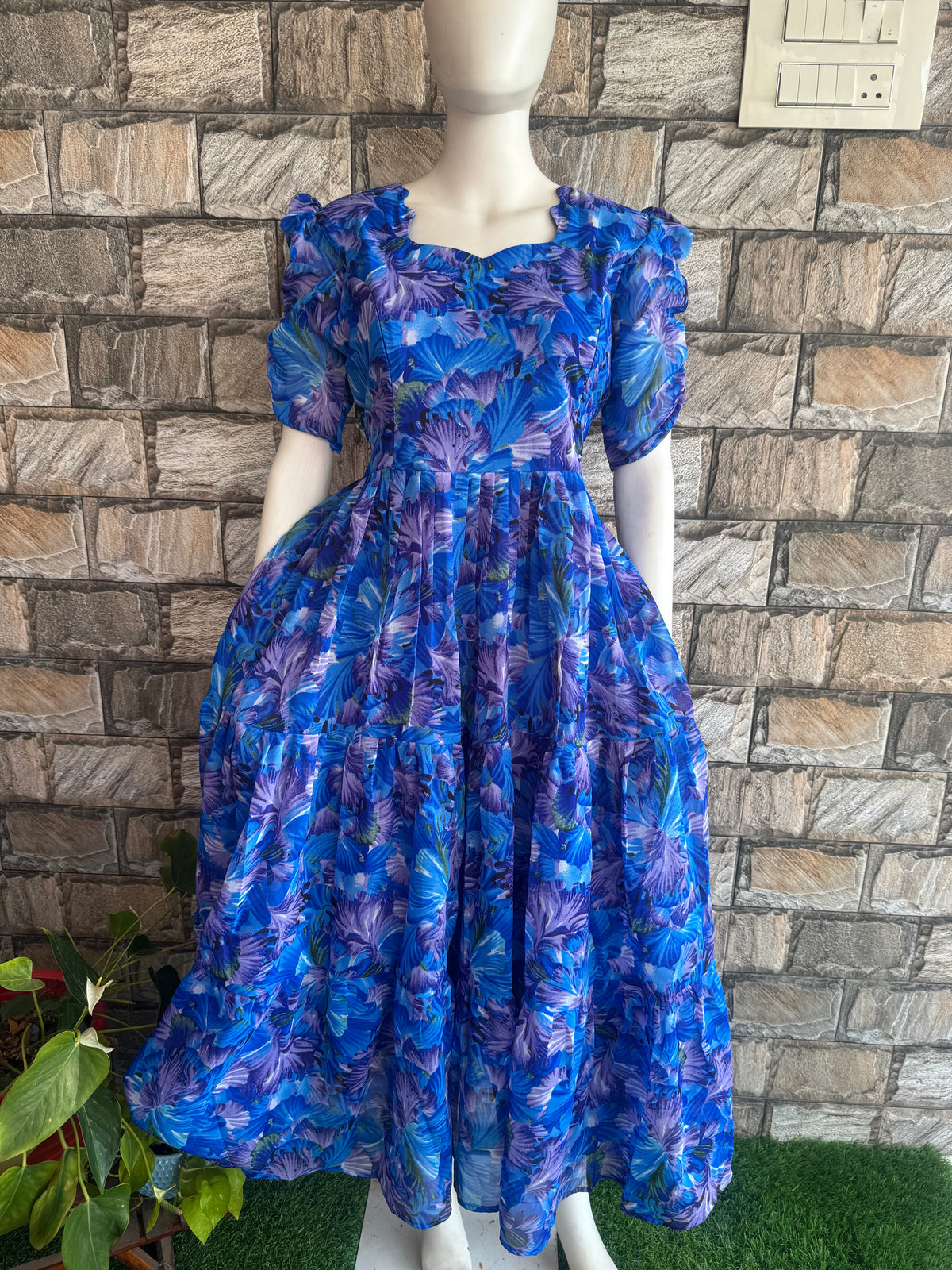 Georgette Maternity maxi Ujala