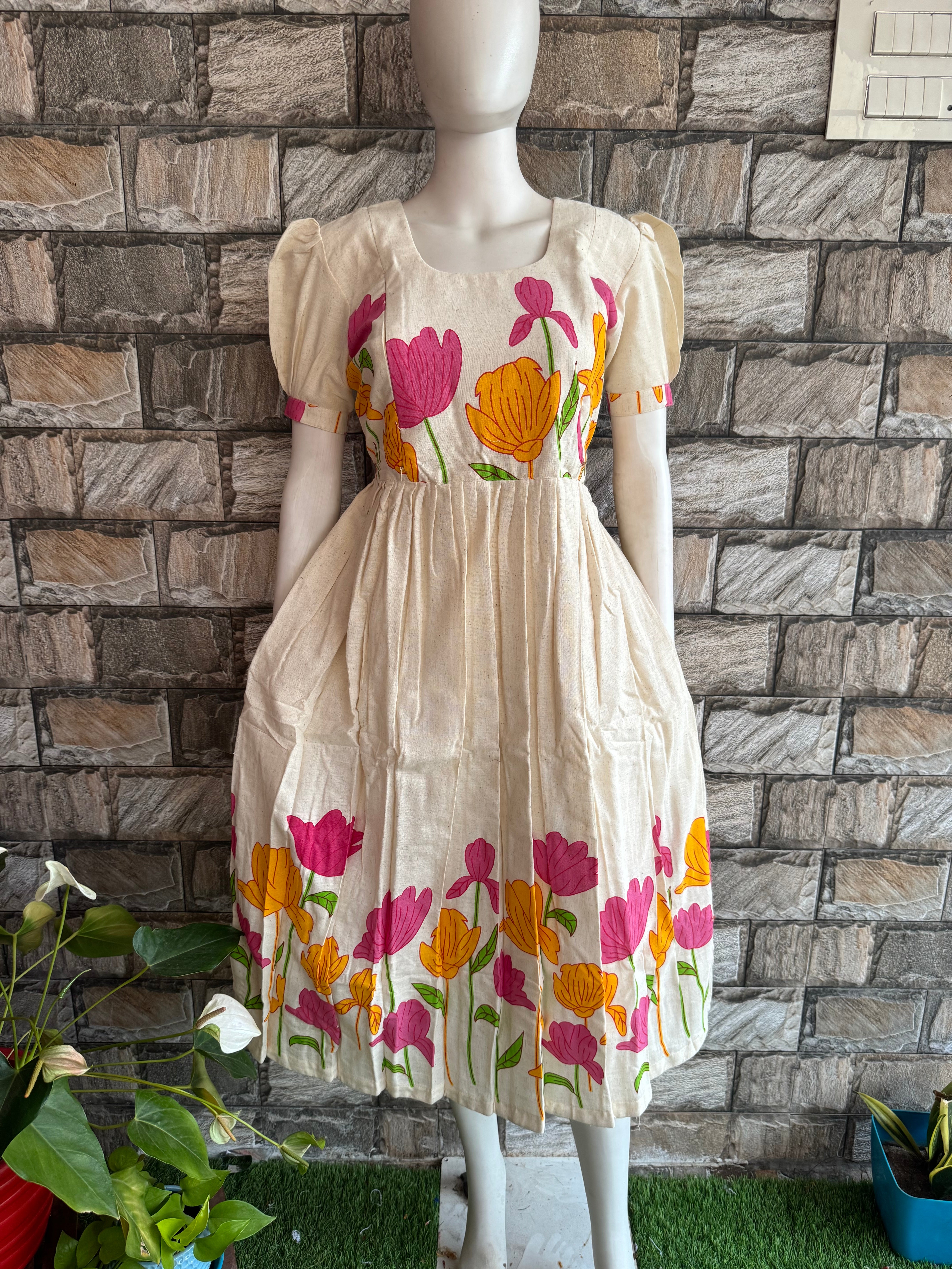 Daman Pink Maternity maxi