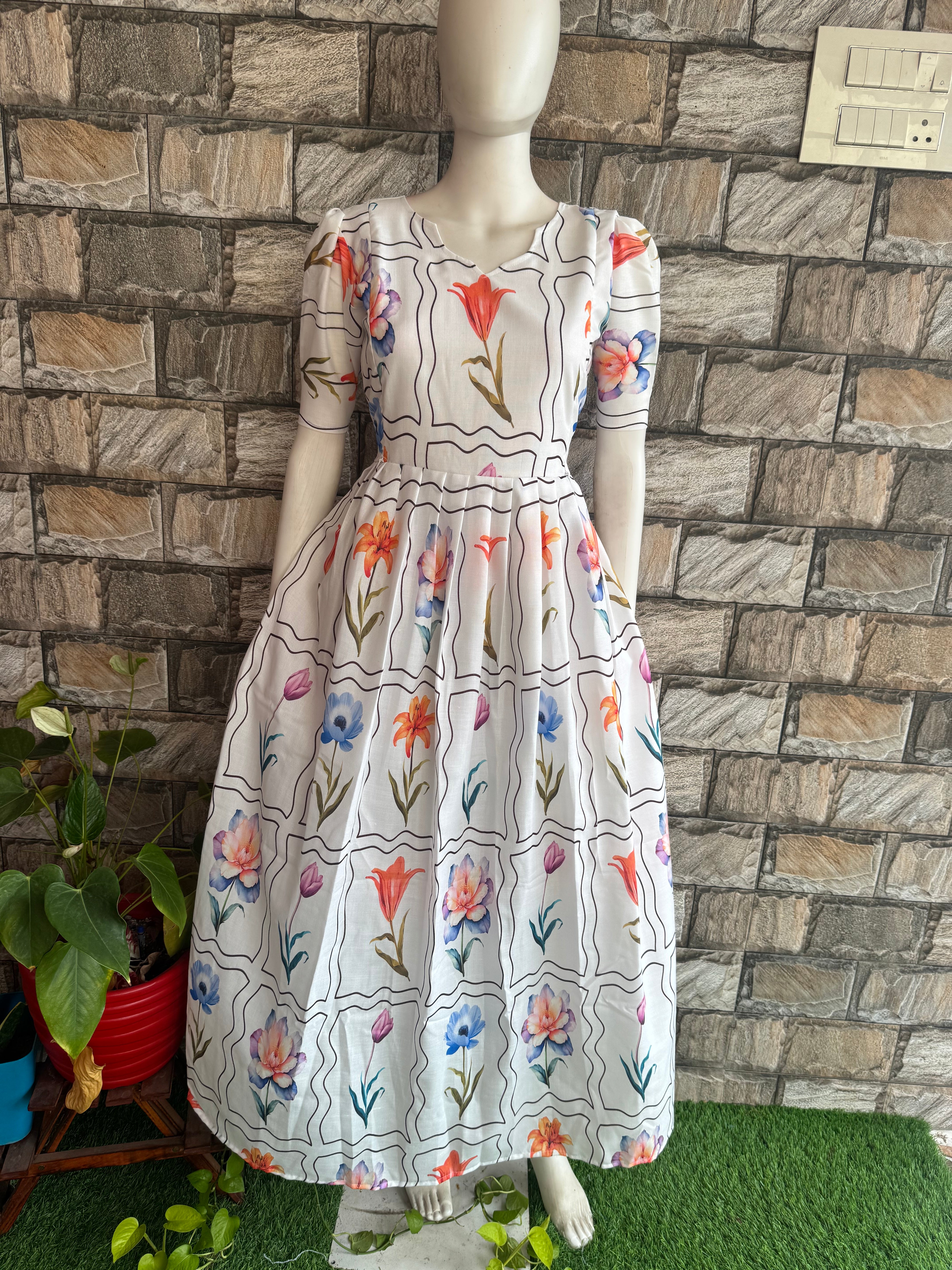 Flex cotton Maternity maxi Full length Maxi