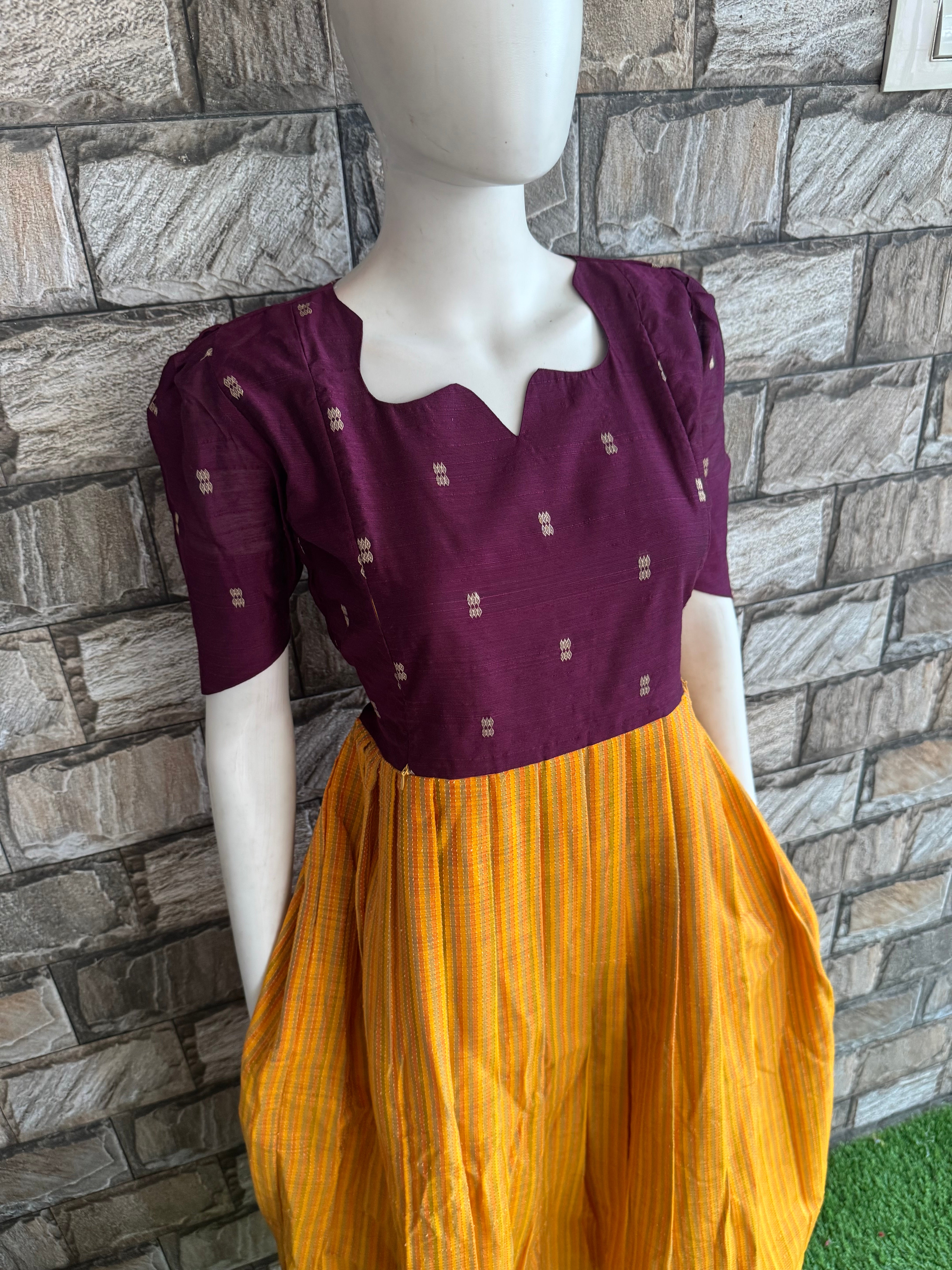 Pretty mix and match Maternity maxi