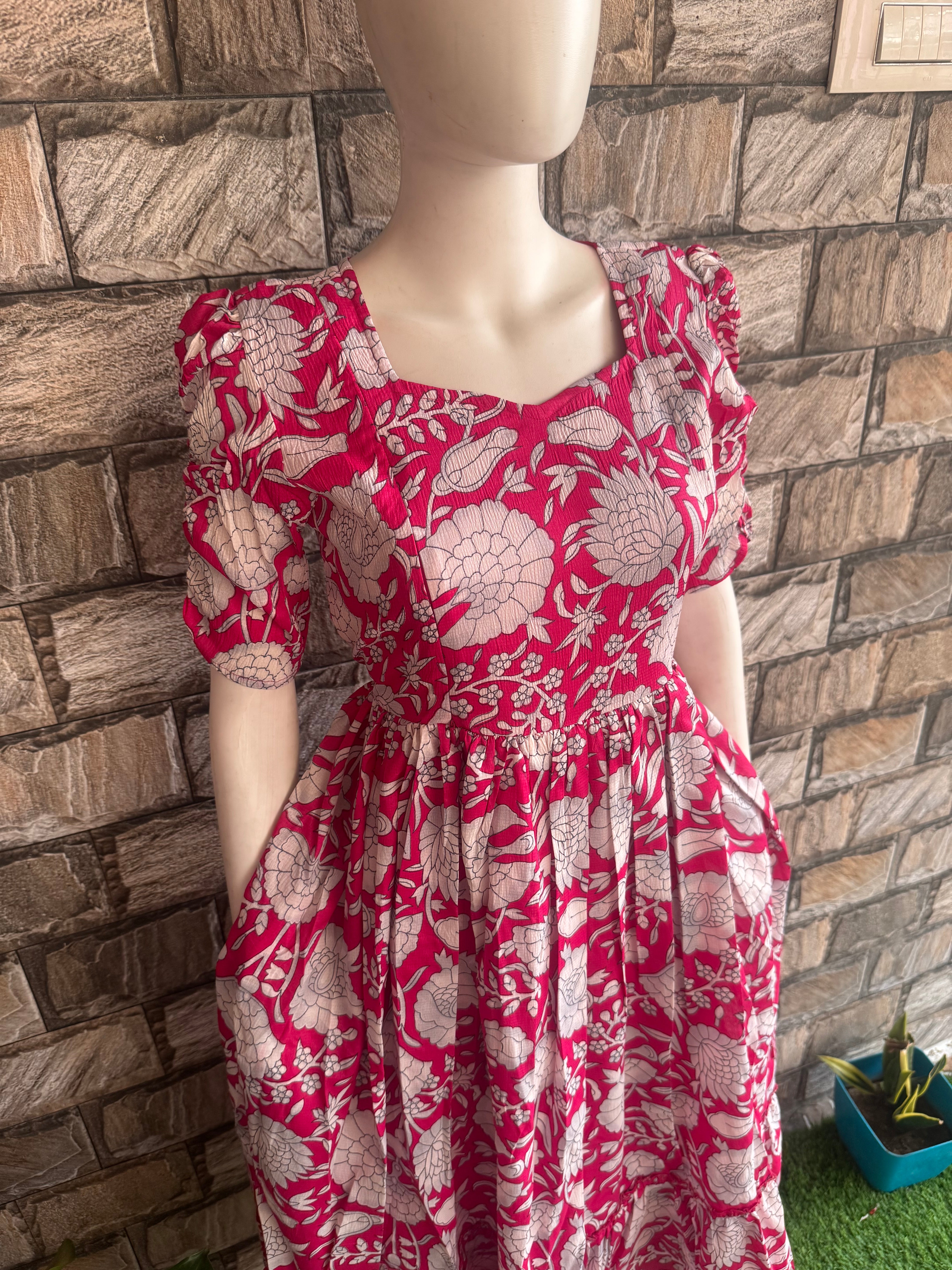 Delta crush Maternity maxi