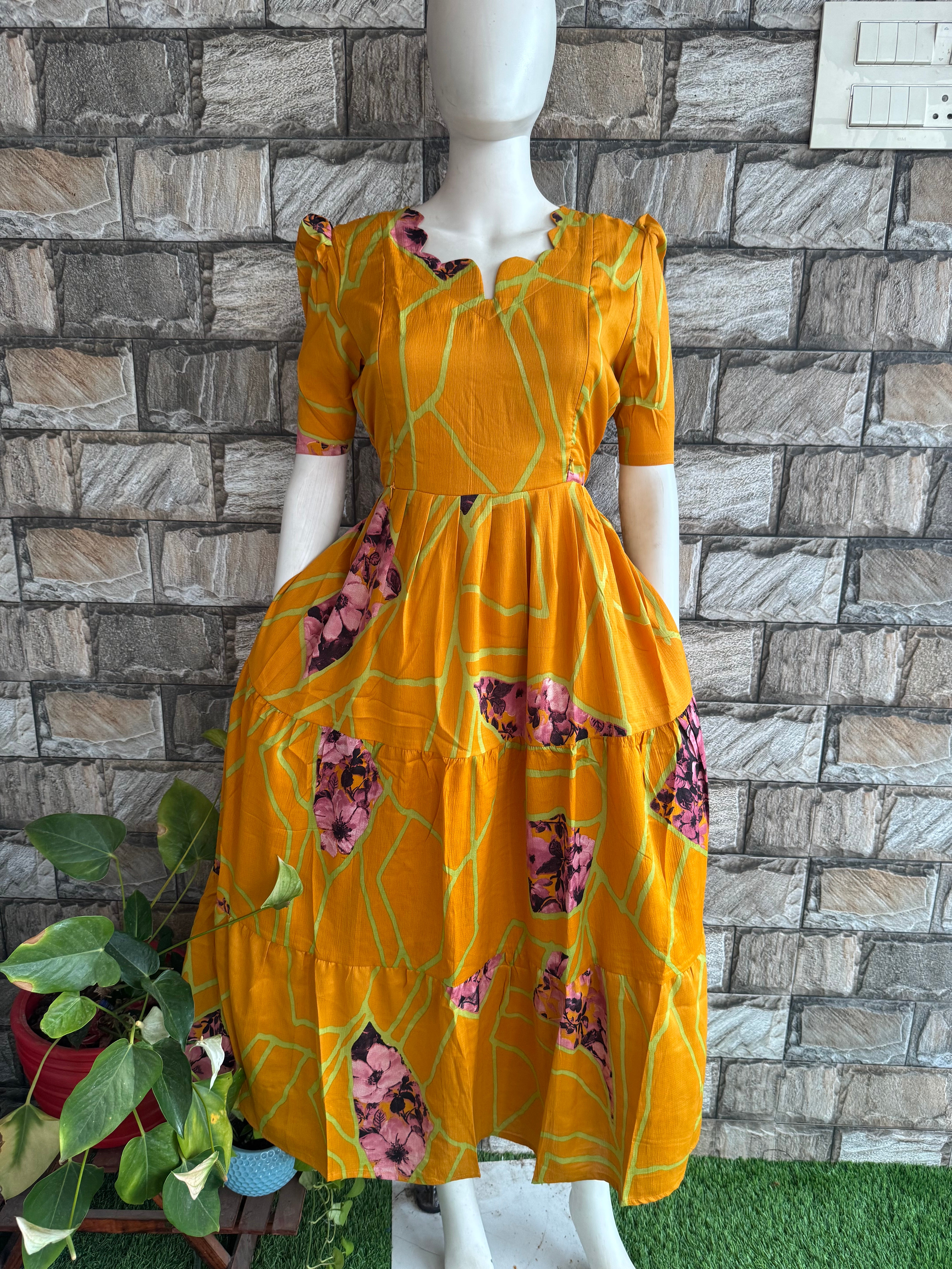Delta Maternity Feeding maxi  Mango yellow