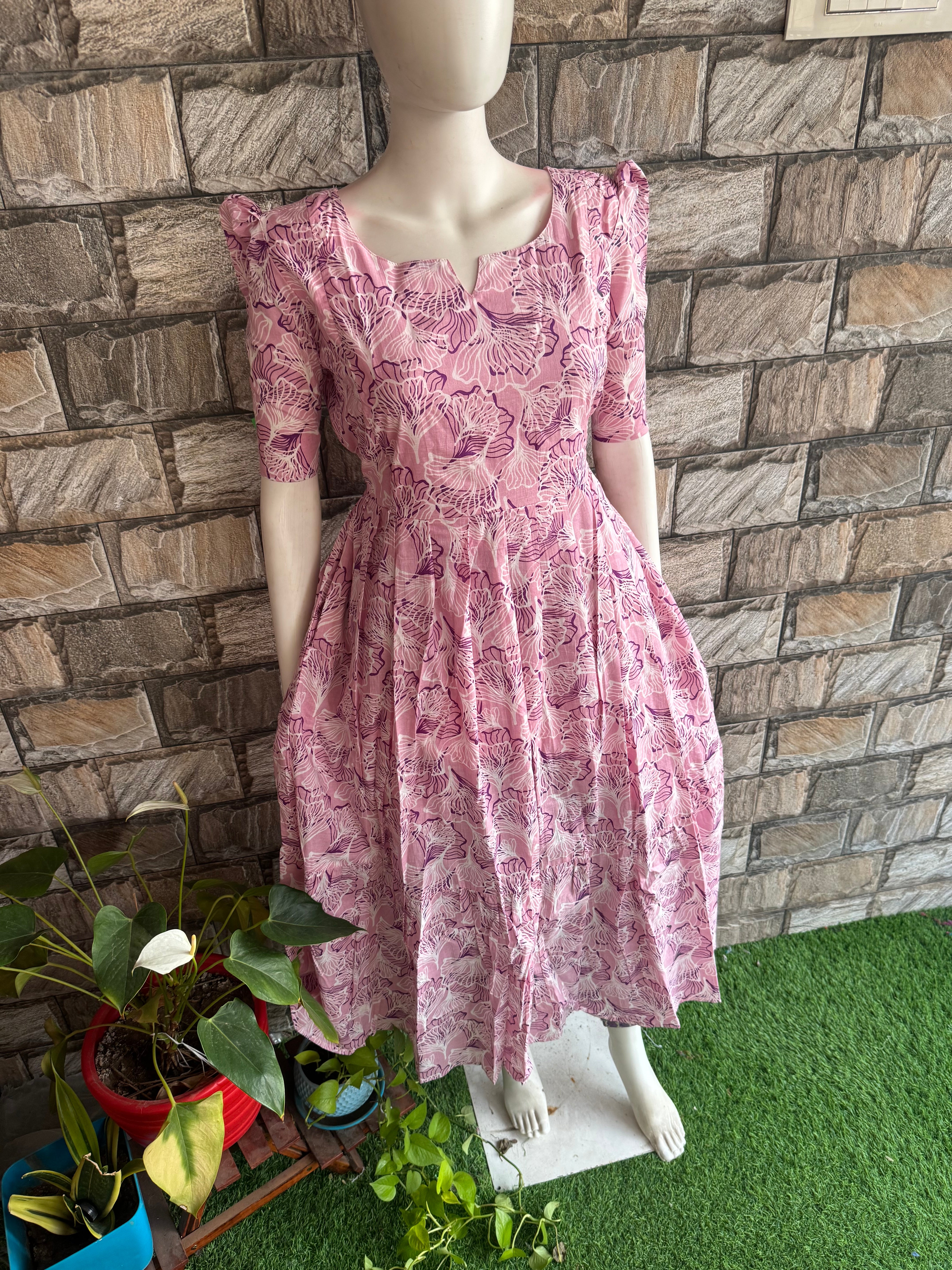 Budget  soft cotton Maternity maxi