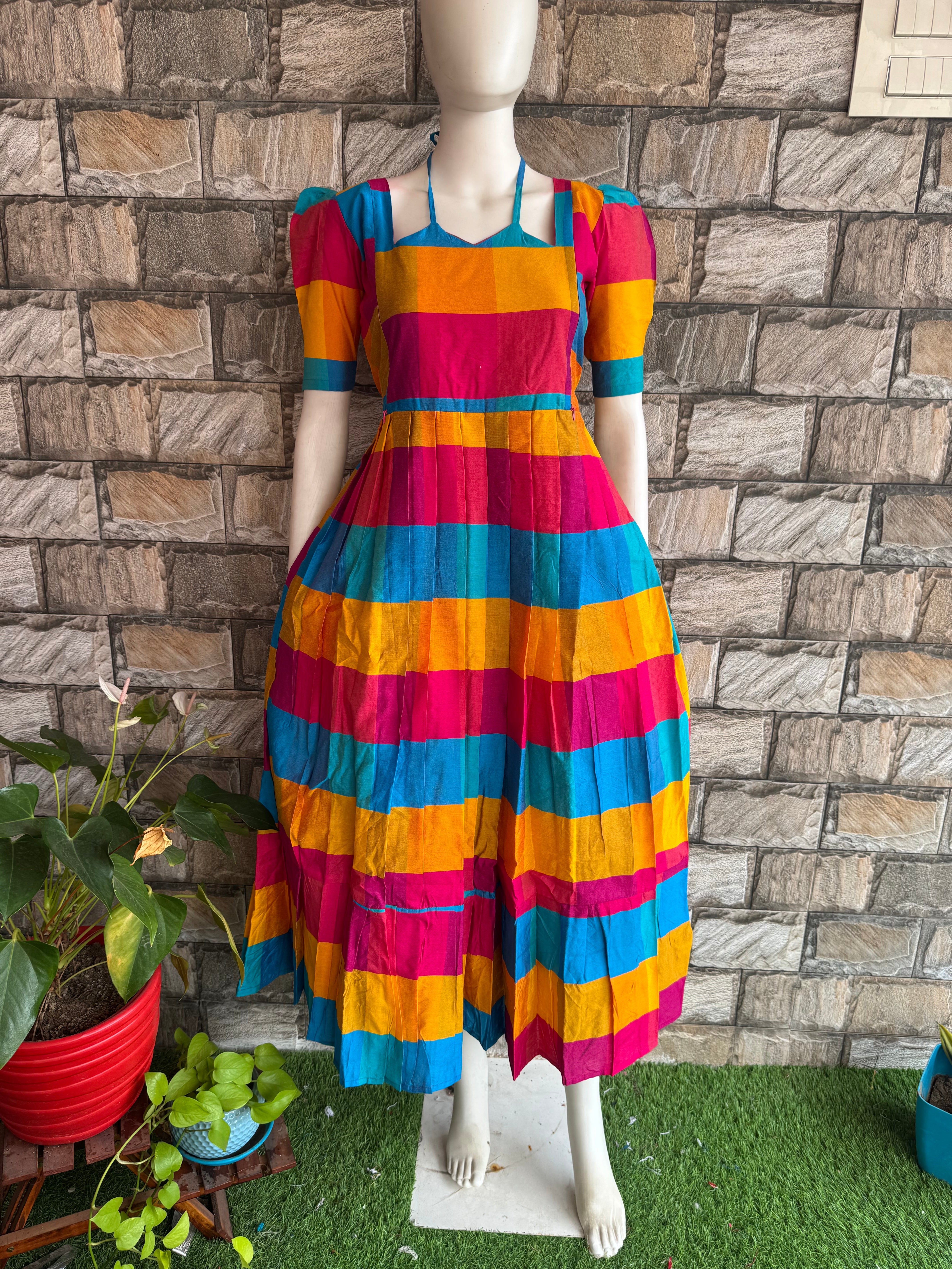Halter Neck Maternity maxi