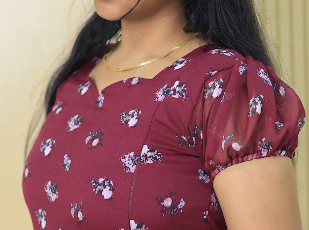 Georgette Maternity Maxi - Tanvi