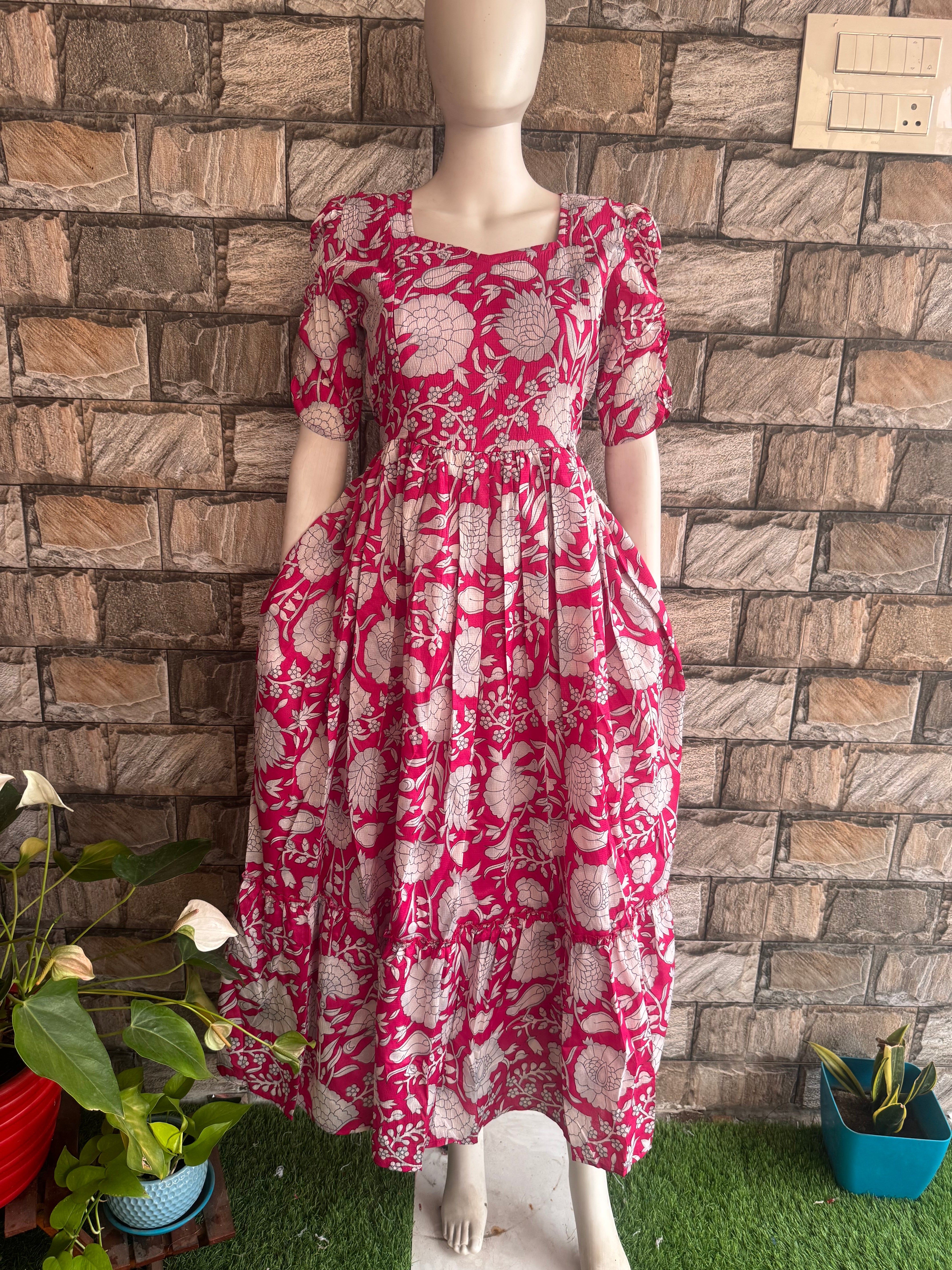 Delta crush Maternity maxi