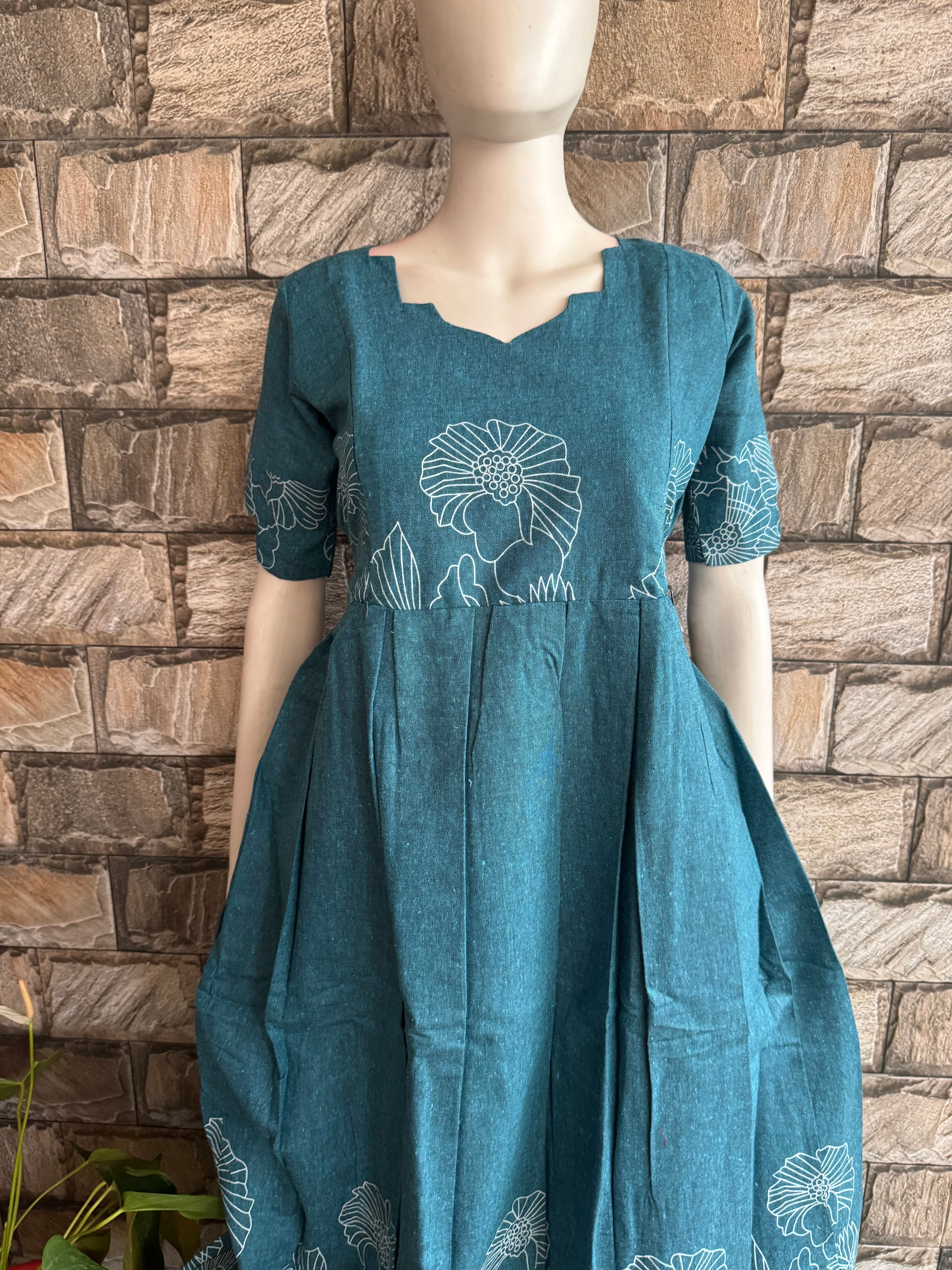 Daman Cotton Maternity maxi