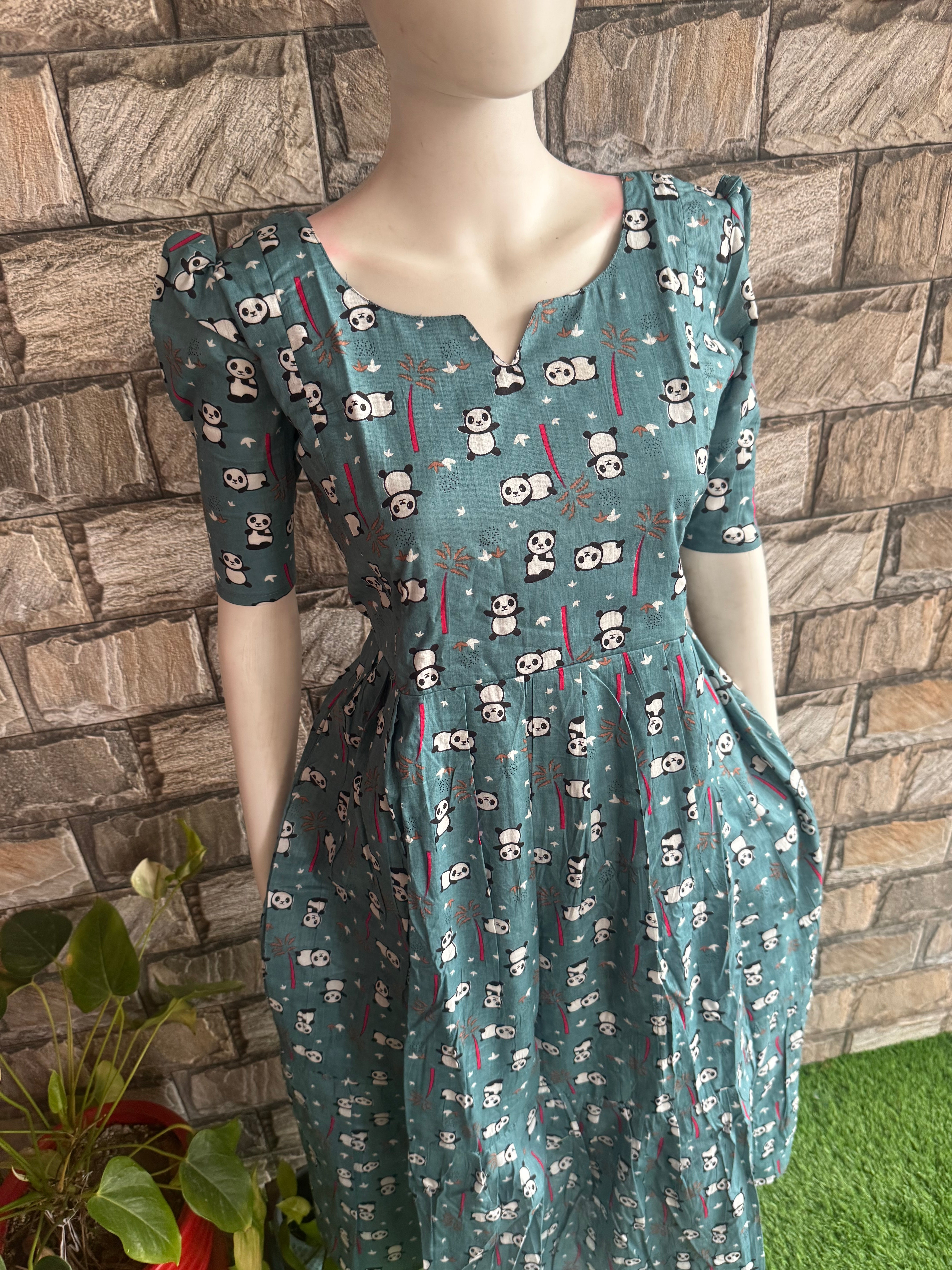 Budget  soft cotton Maternity maxi