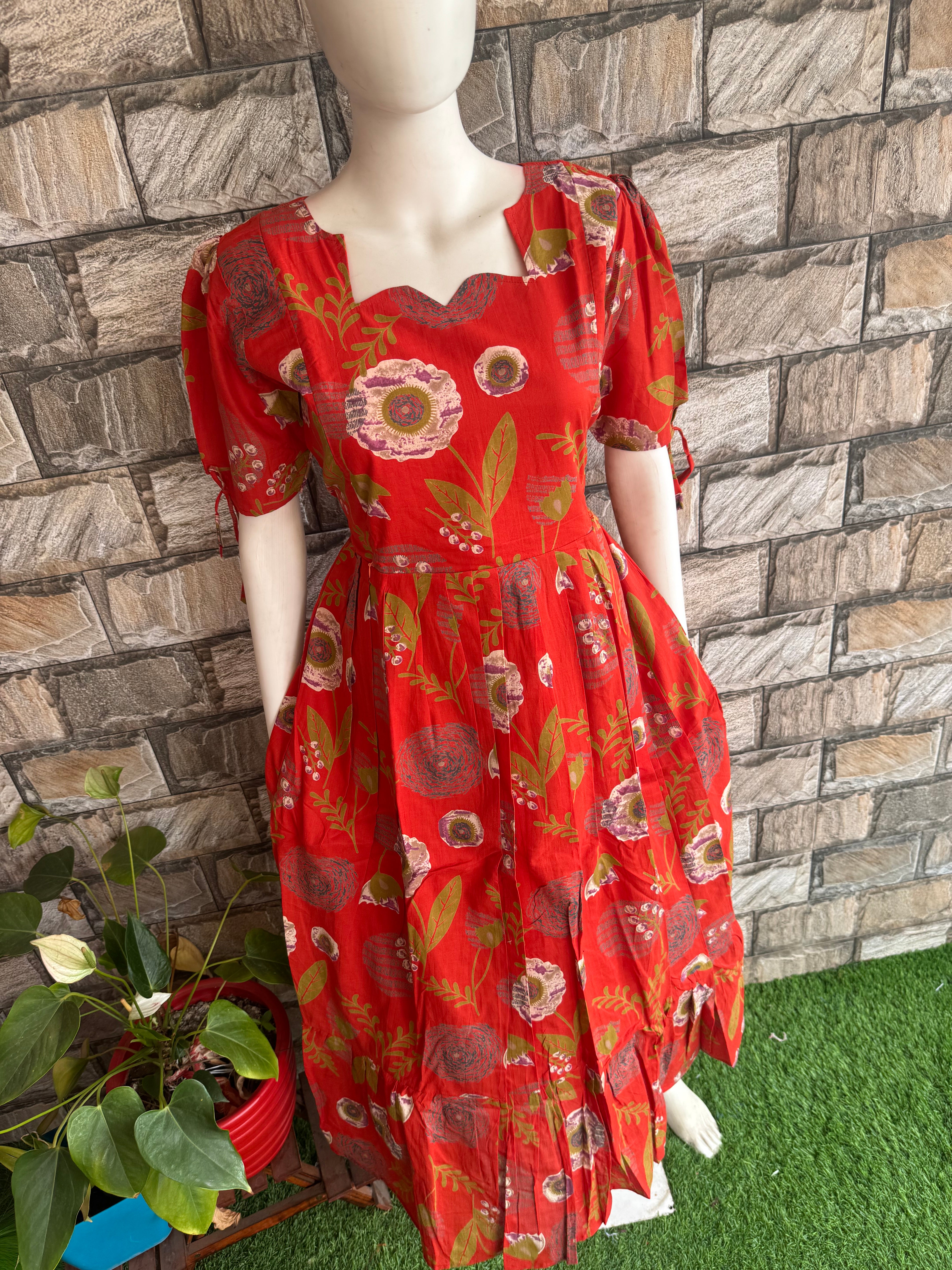 Thara soft cotton Maternity maxi