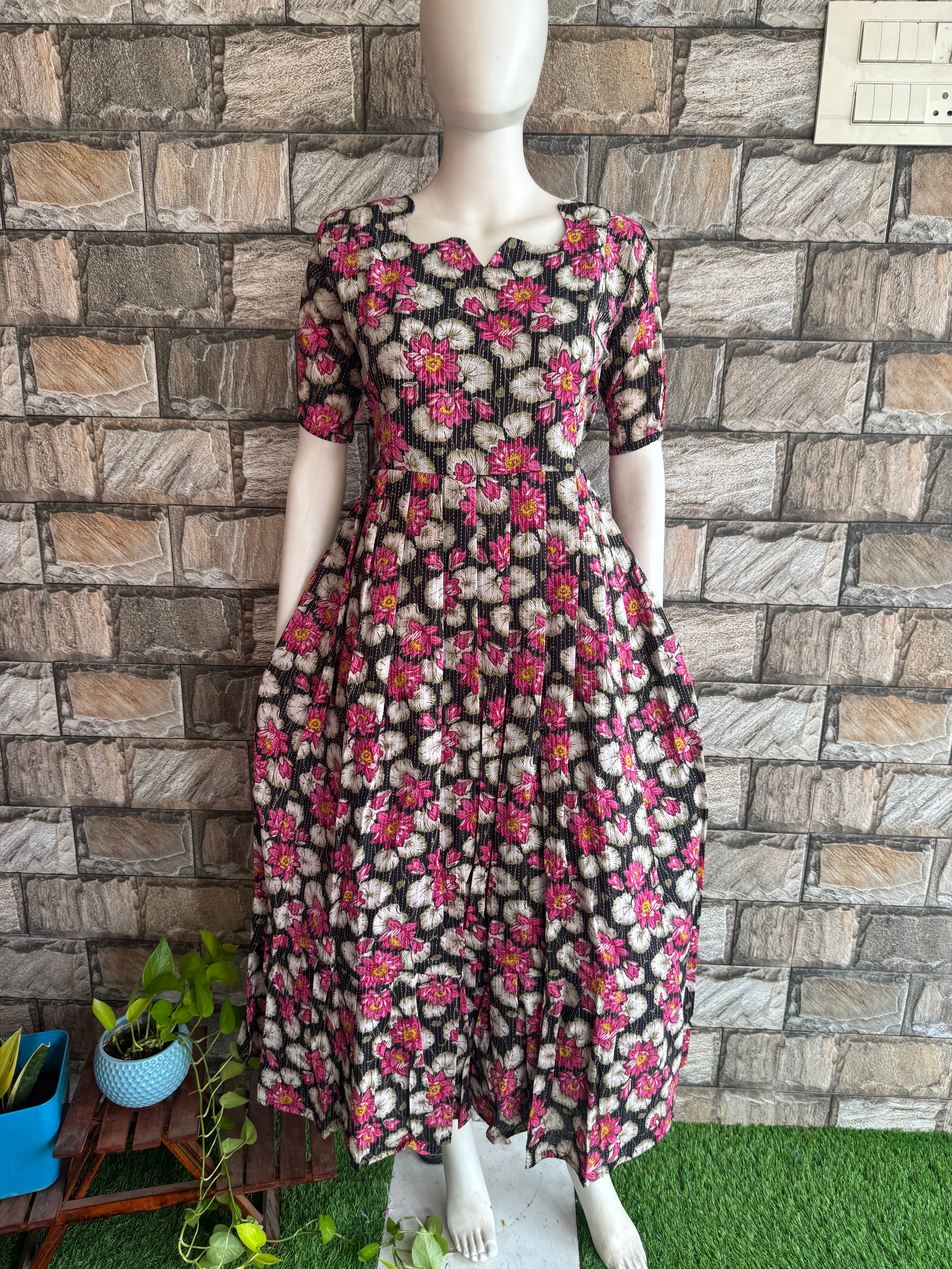 Lotus  Kanta cotton Maternity maxi