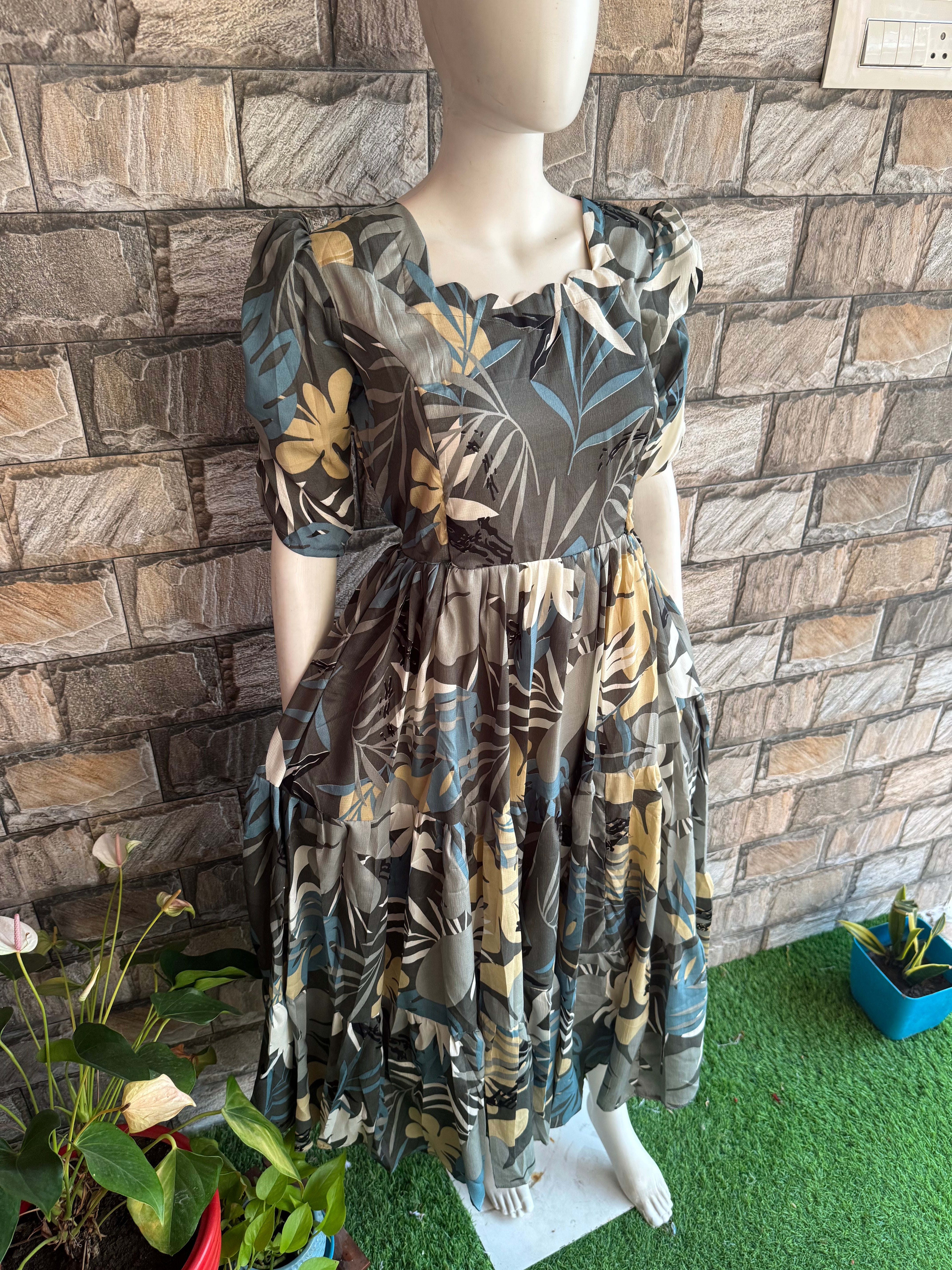 Dusky shade Maternity maxi