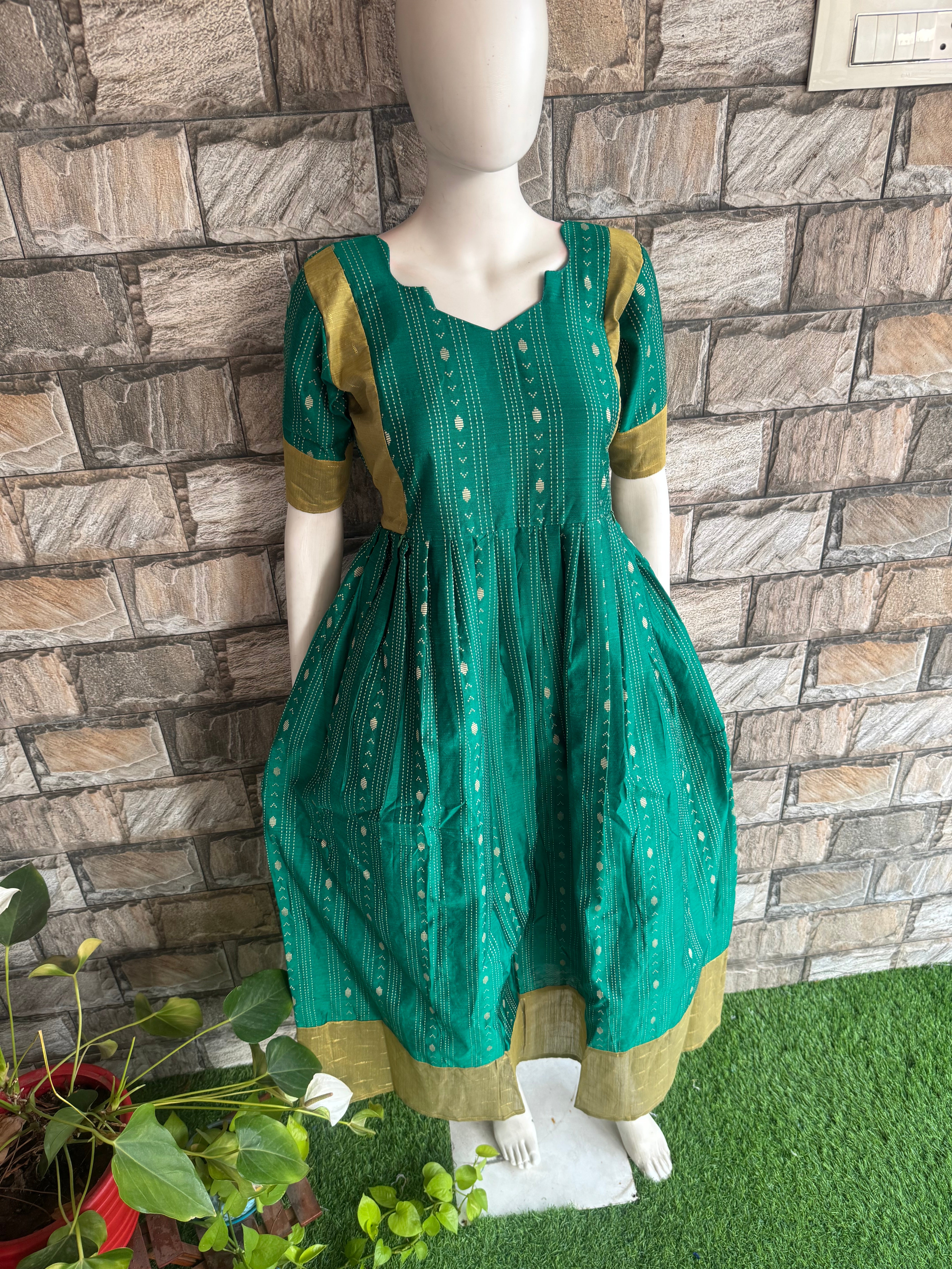 Festive raw silk Maternity maxi #sale