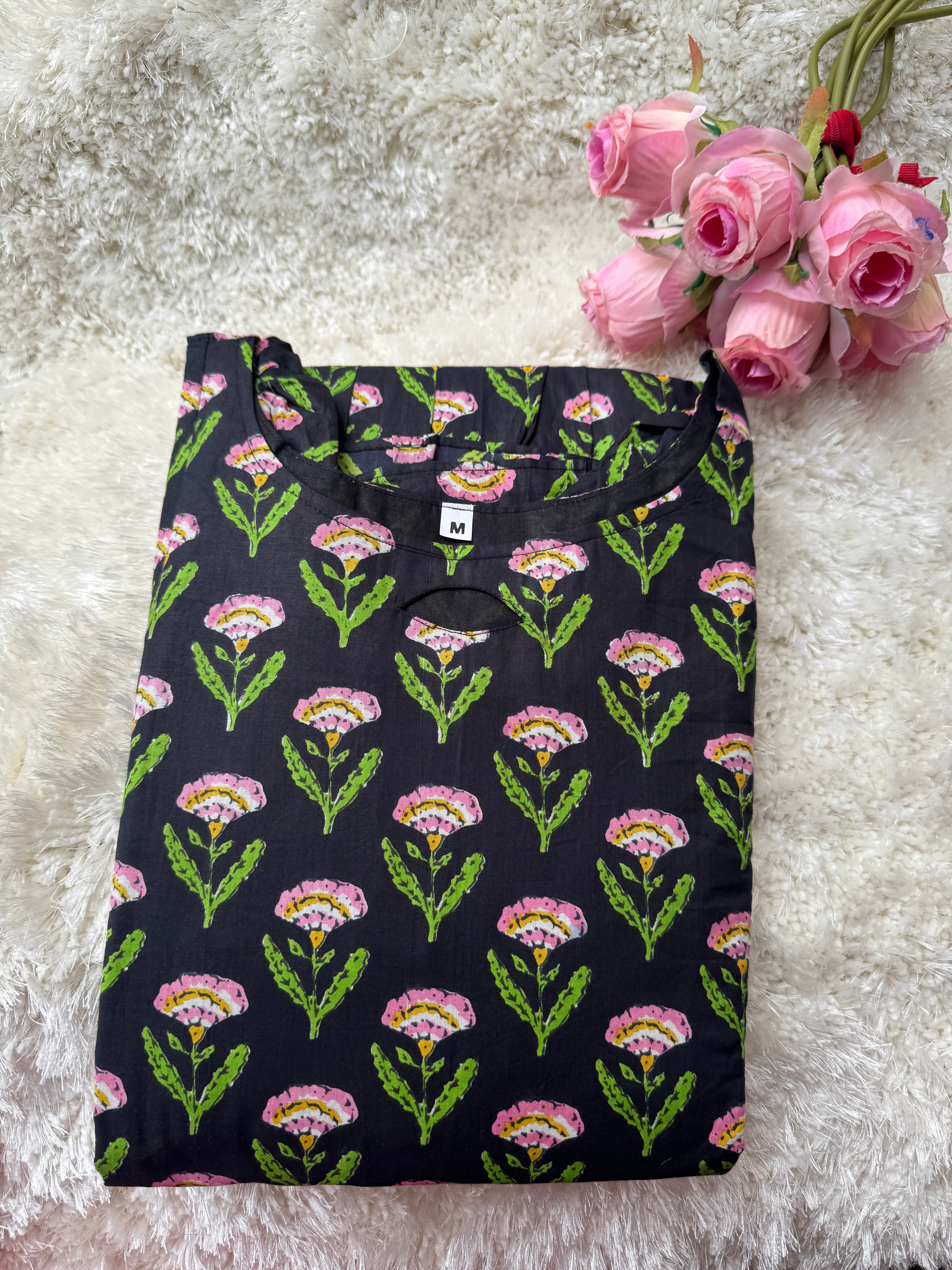 Soft cotton Maternity maxi - Vihana