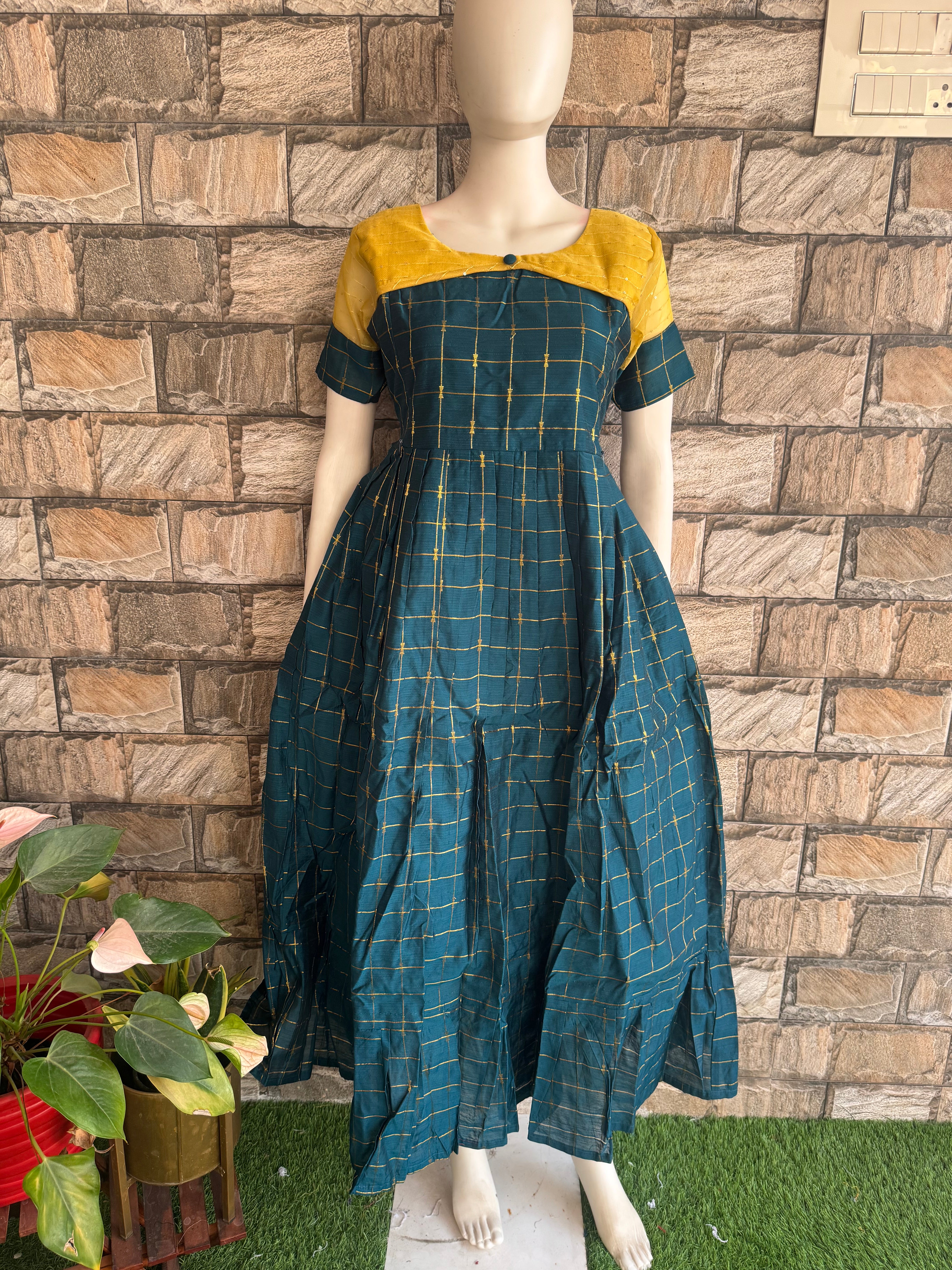 Rama Green Maternity maxi