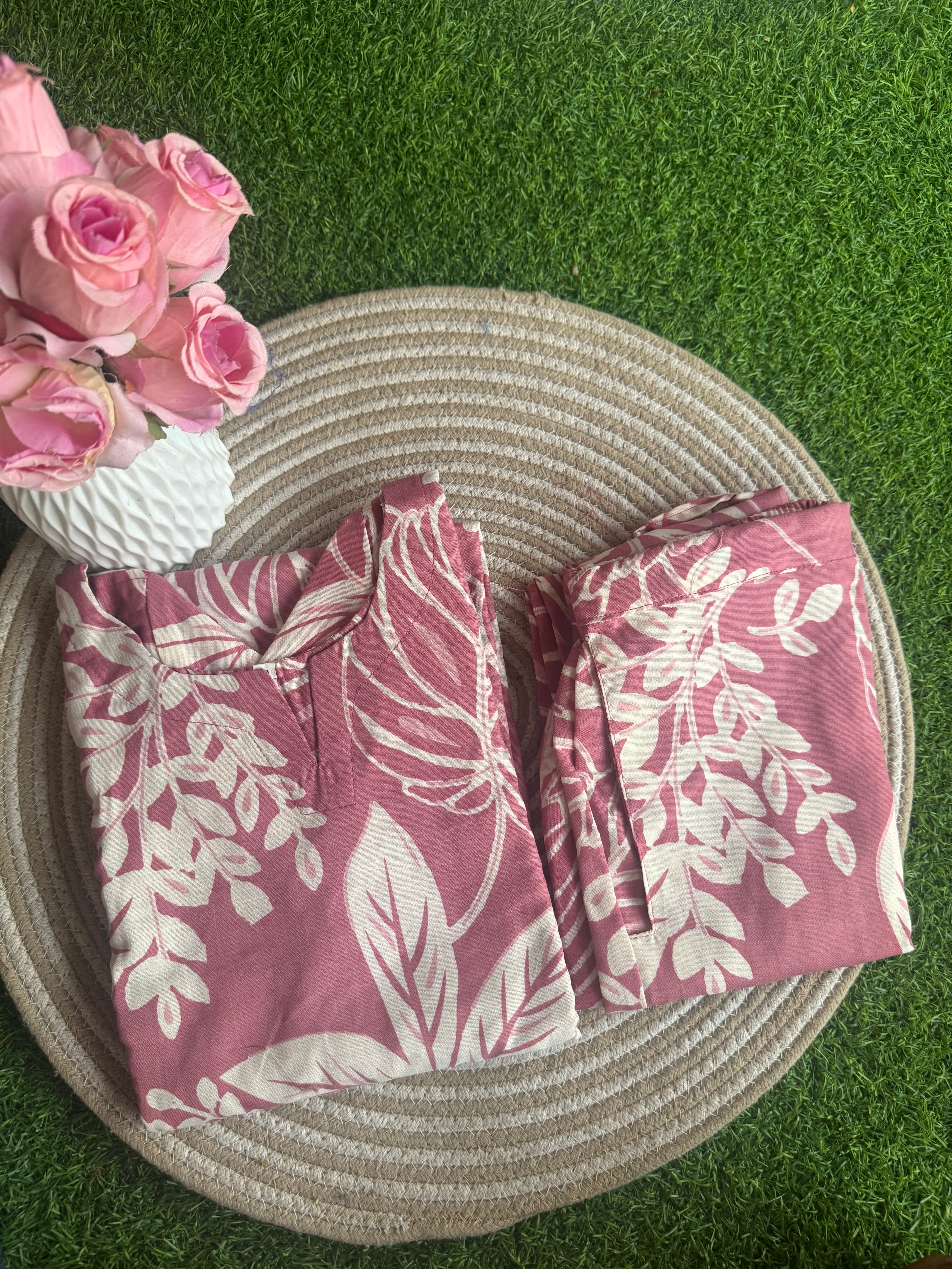 Peel shade Co ord Set Top +Pant