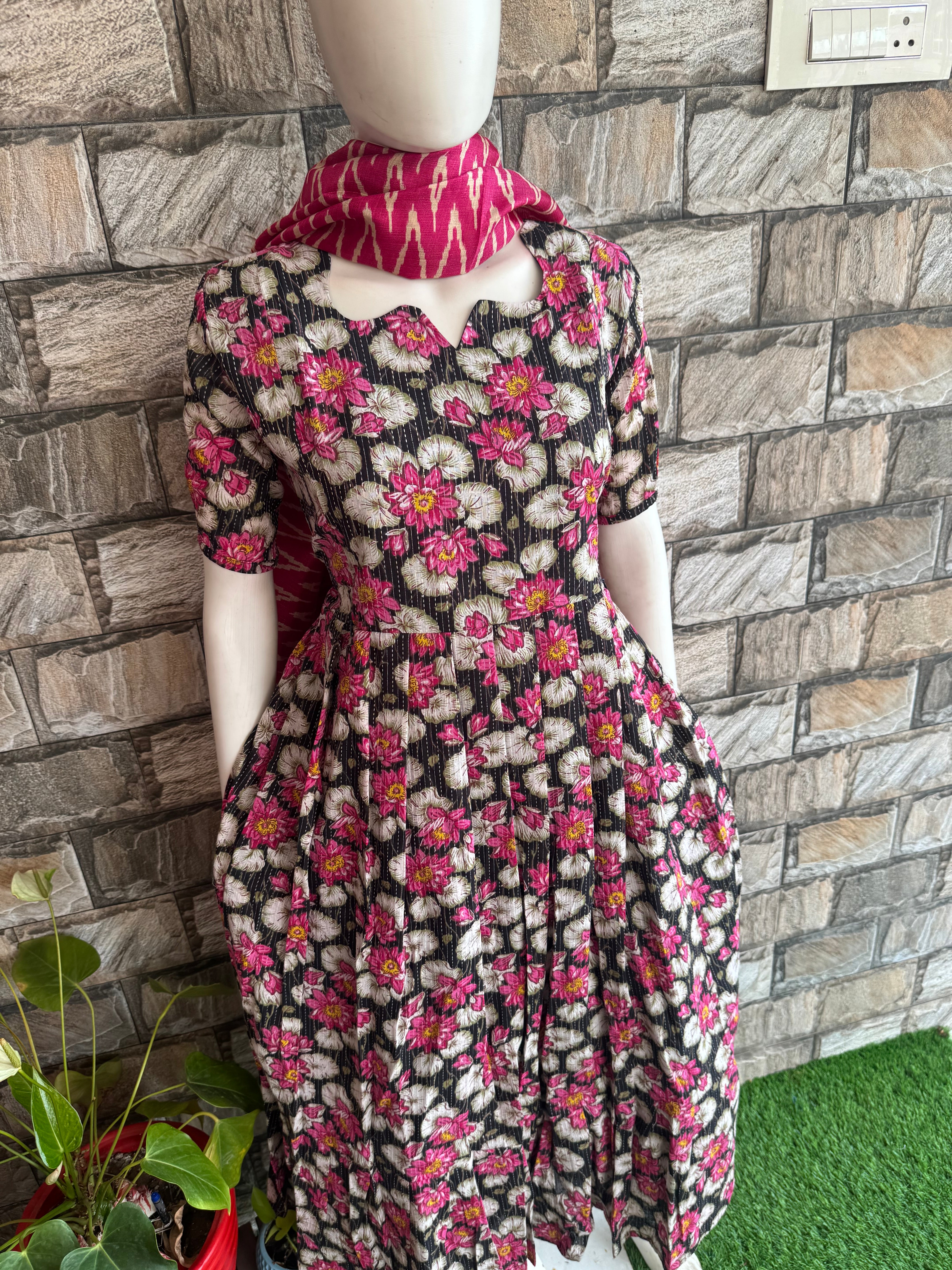 Lotus  Kanta cotton Maternity maxi