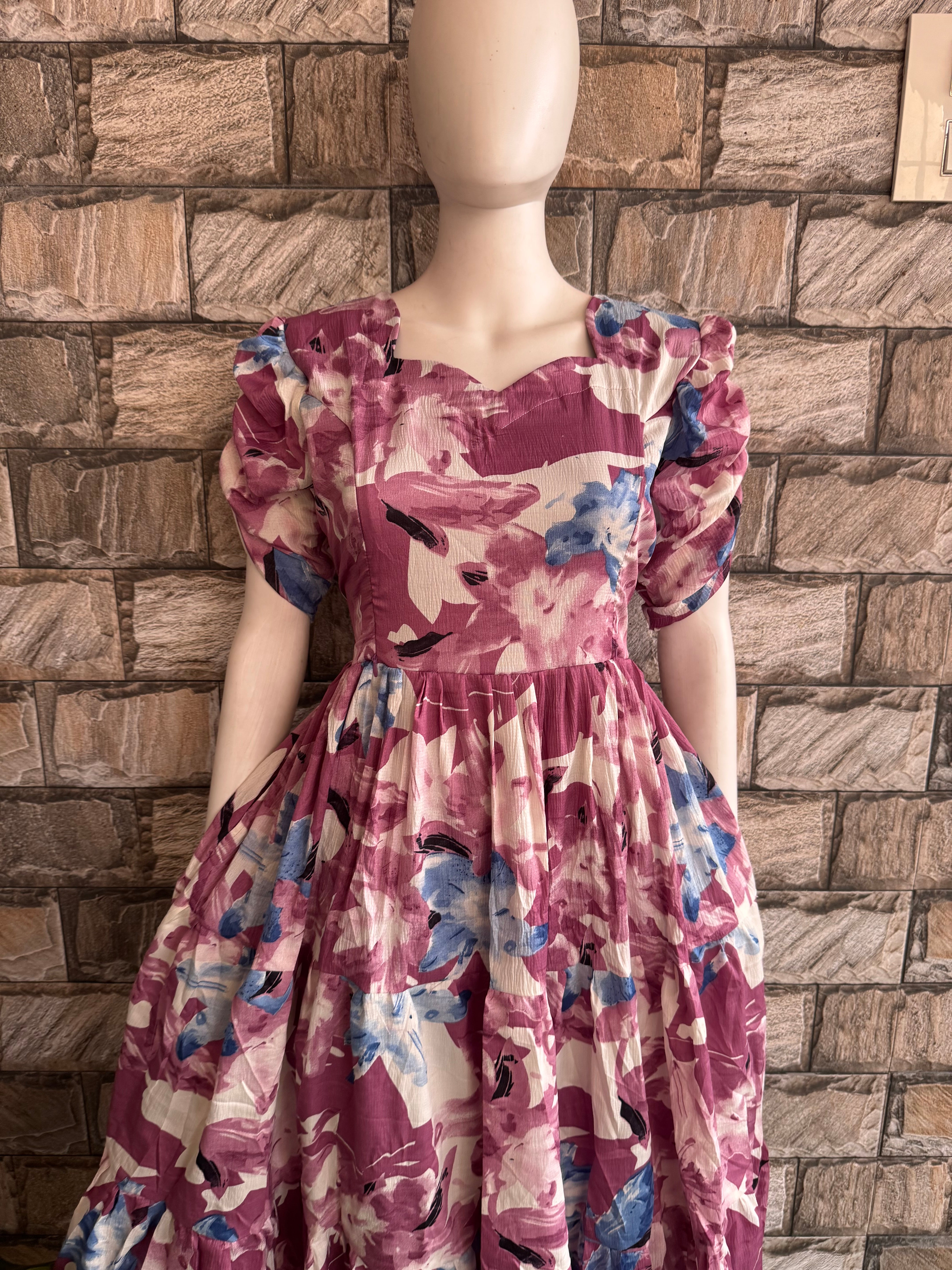 Onion peel Delta Crepe