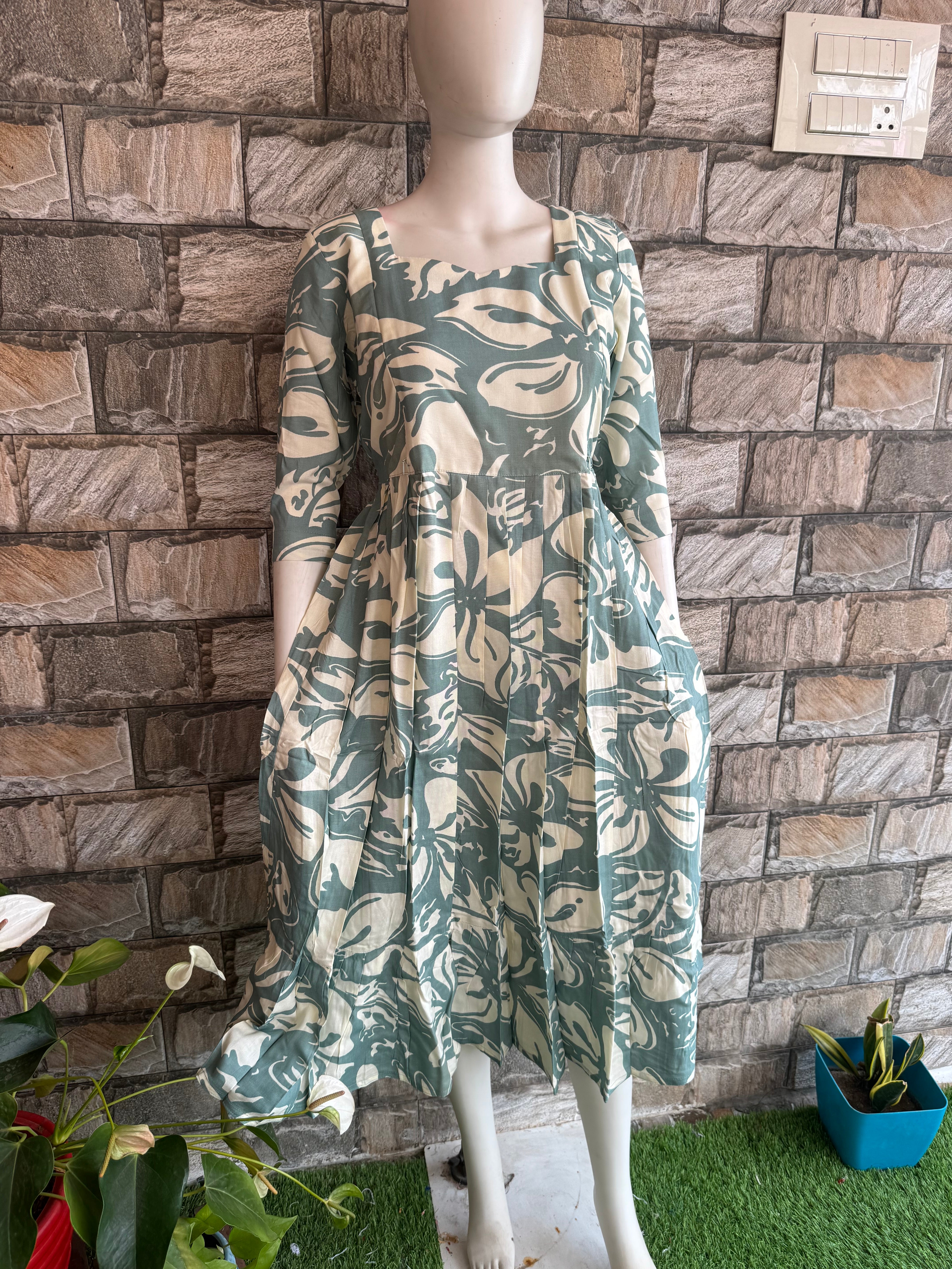 Pastel Green summer sale Maternity Maxi