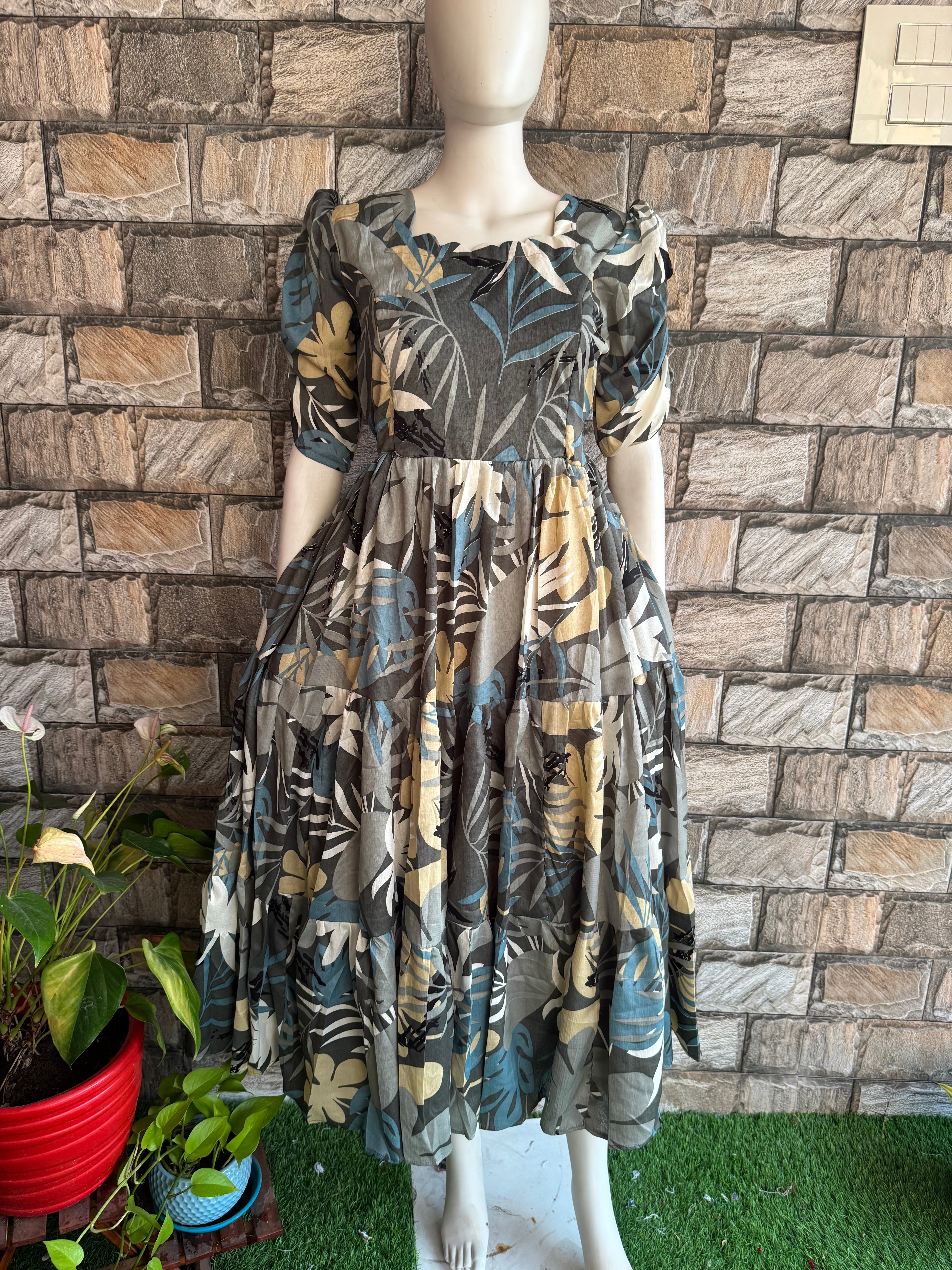 Dusky shade Maternity maxi