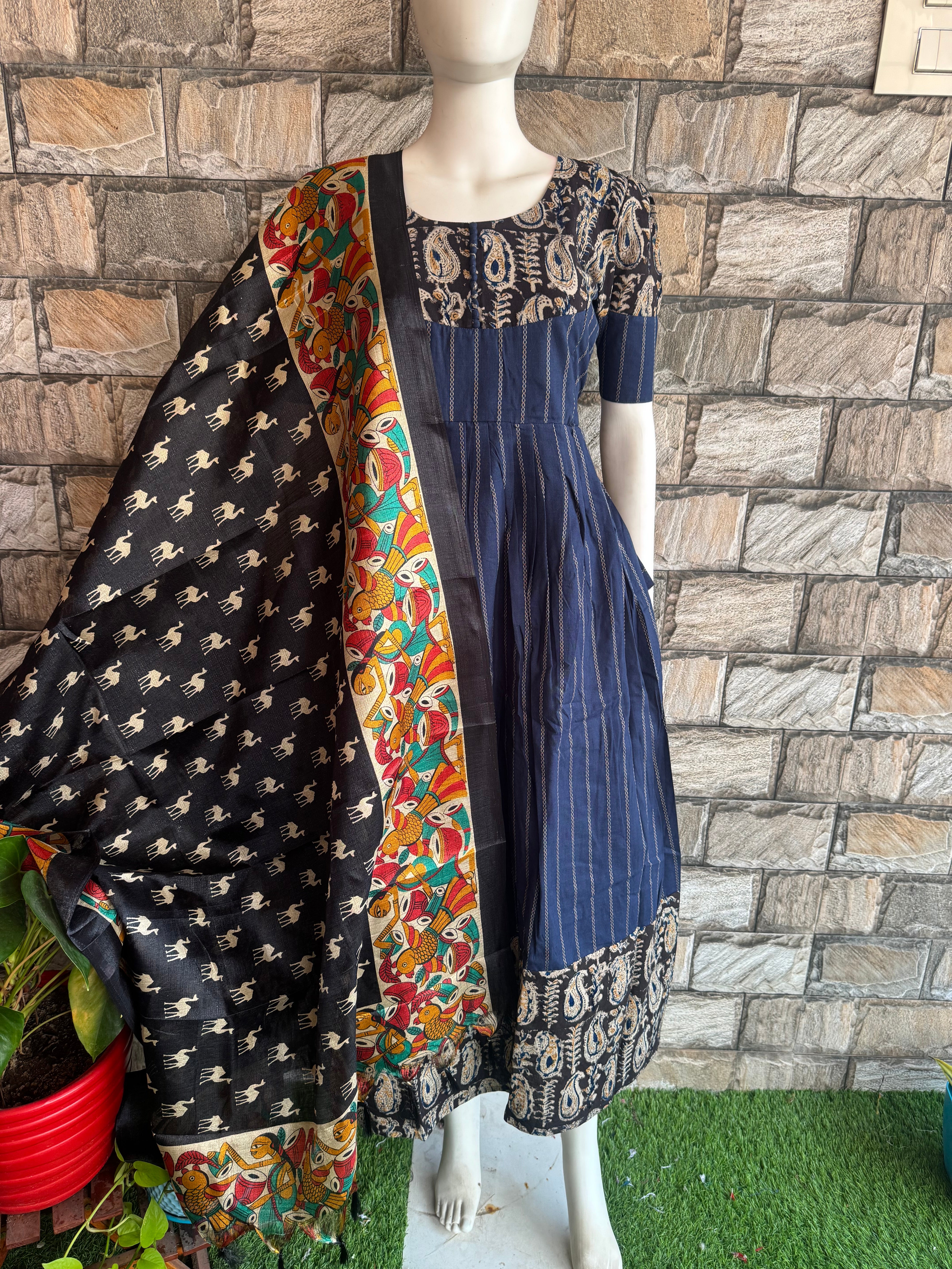 Poly khadhi camel Dupatta