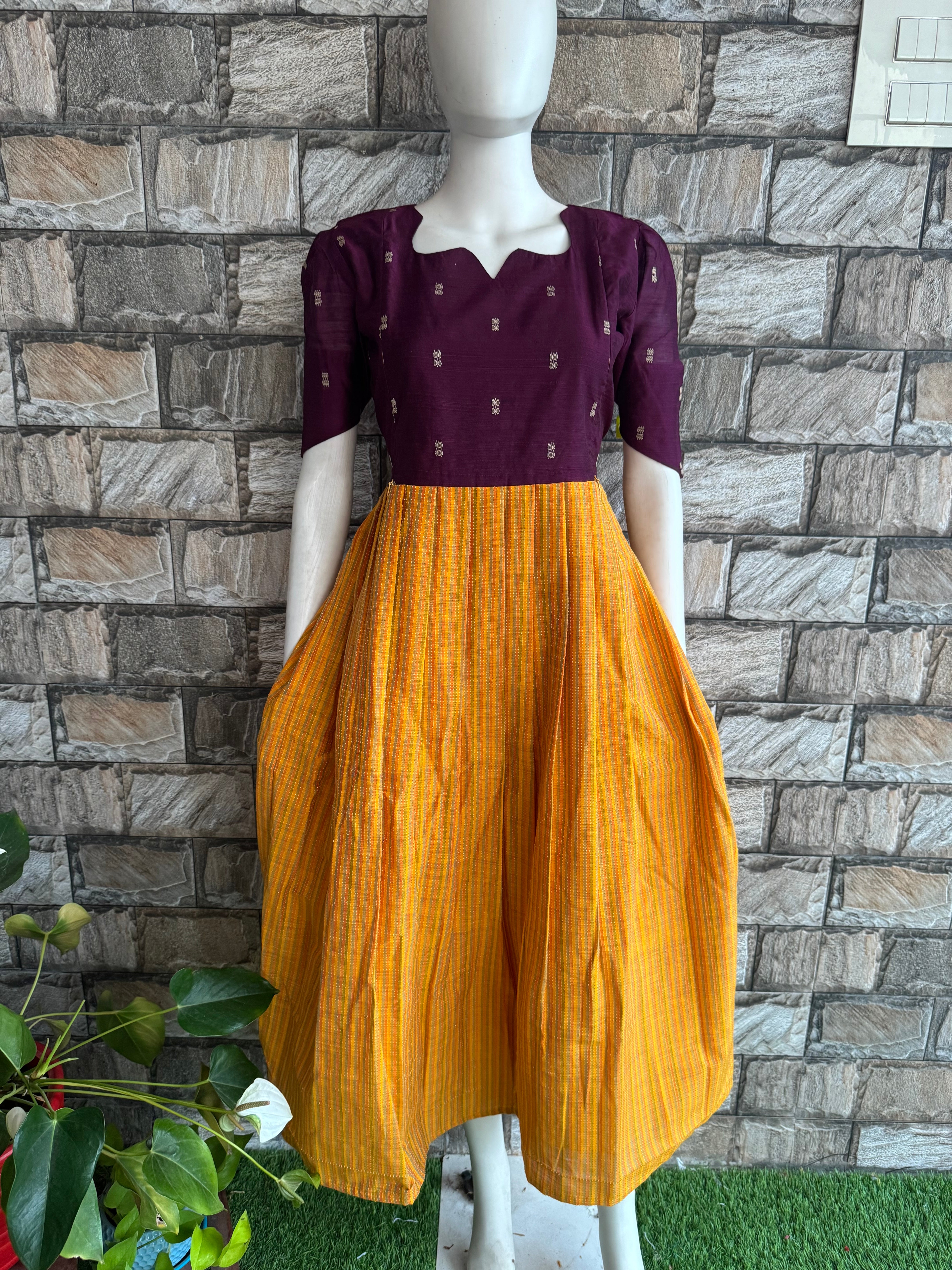 Pretty mix and match Maternity maxi