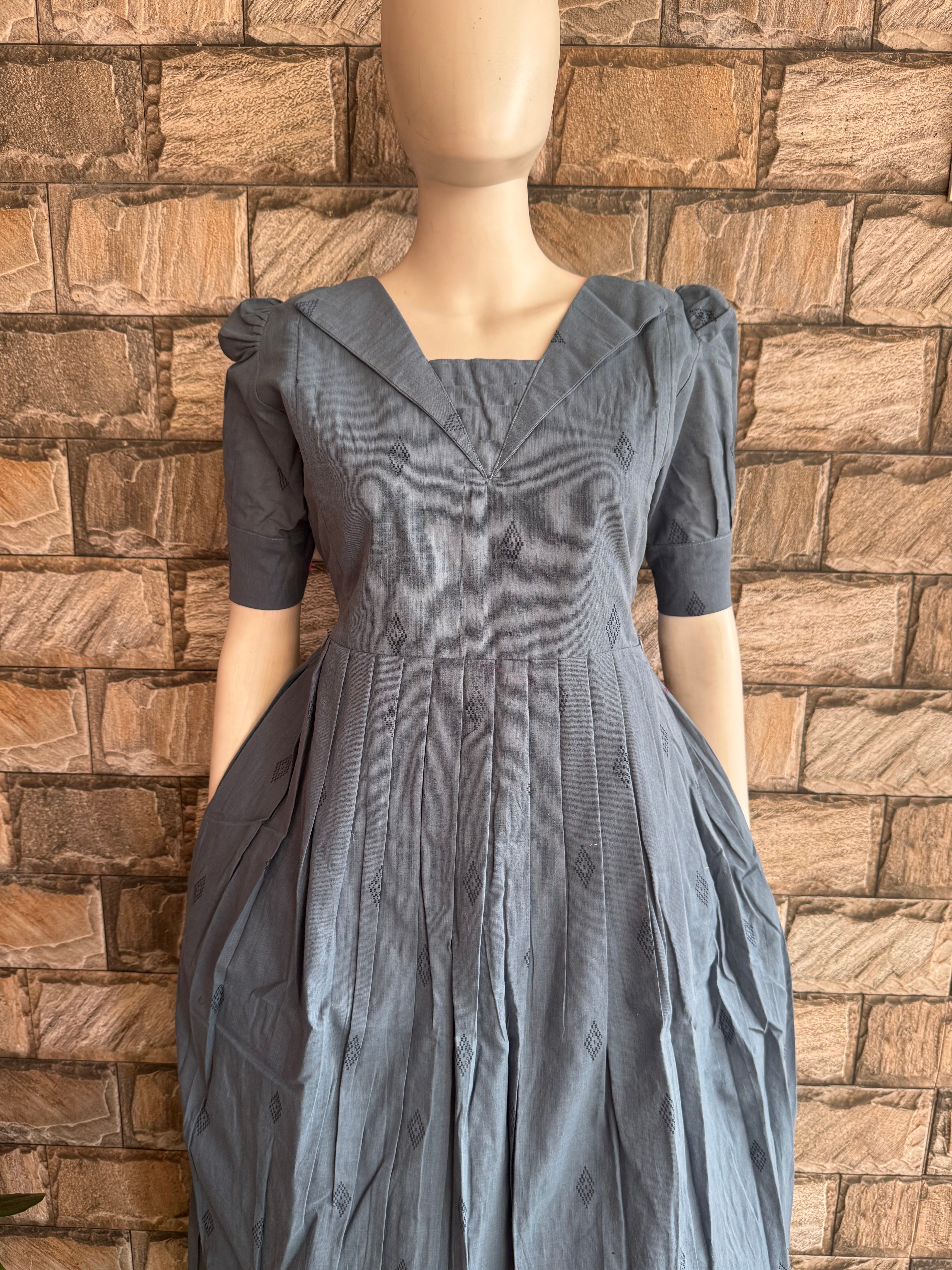 Maternity maxi Handloom cotton Best price Ash Grey
