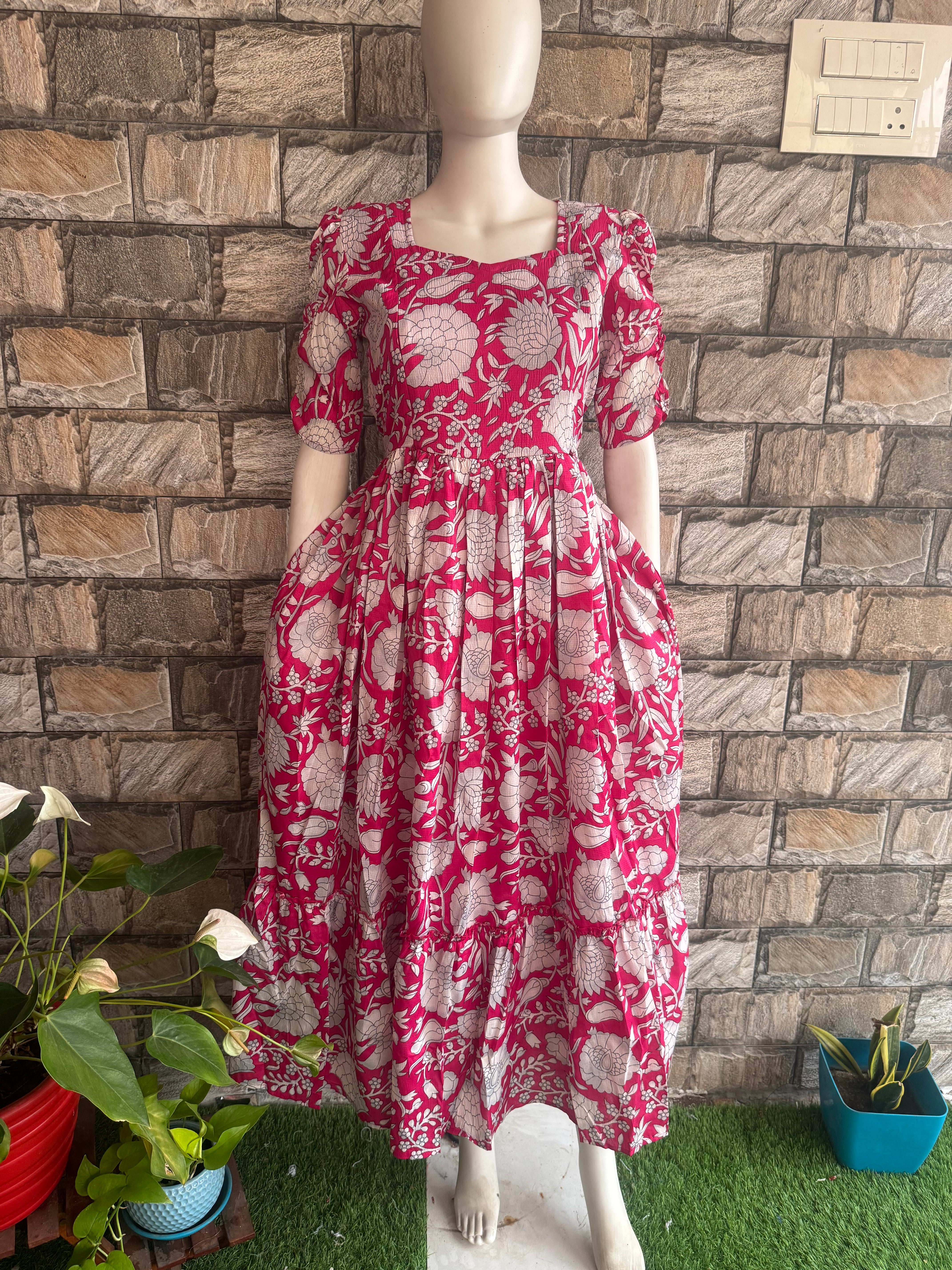 Delta crush Maternity maxi