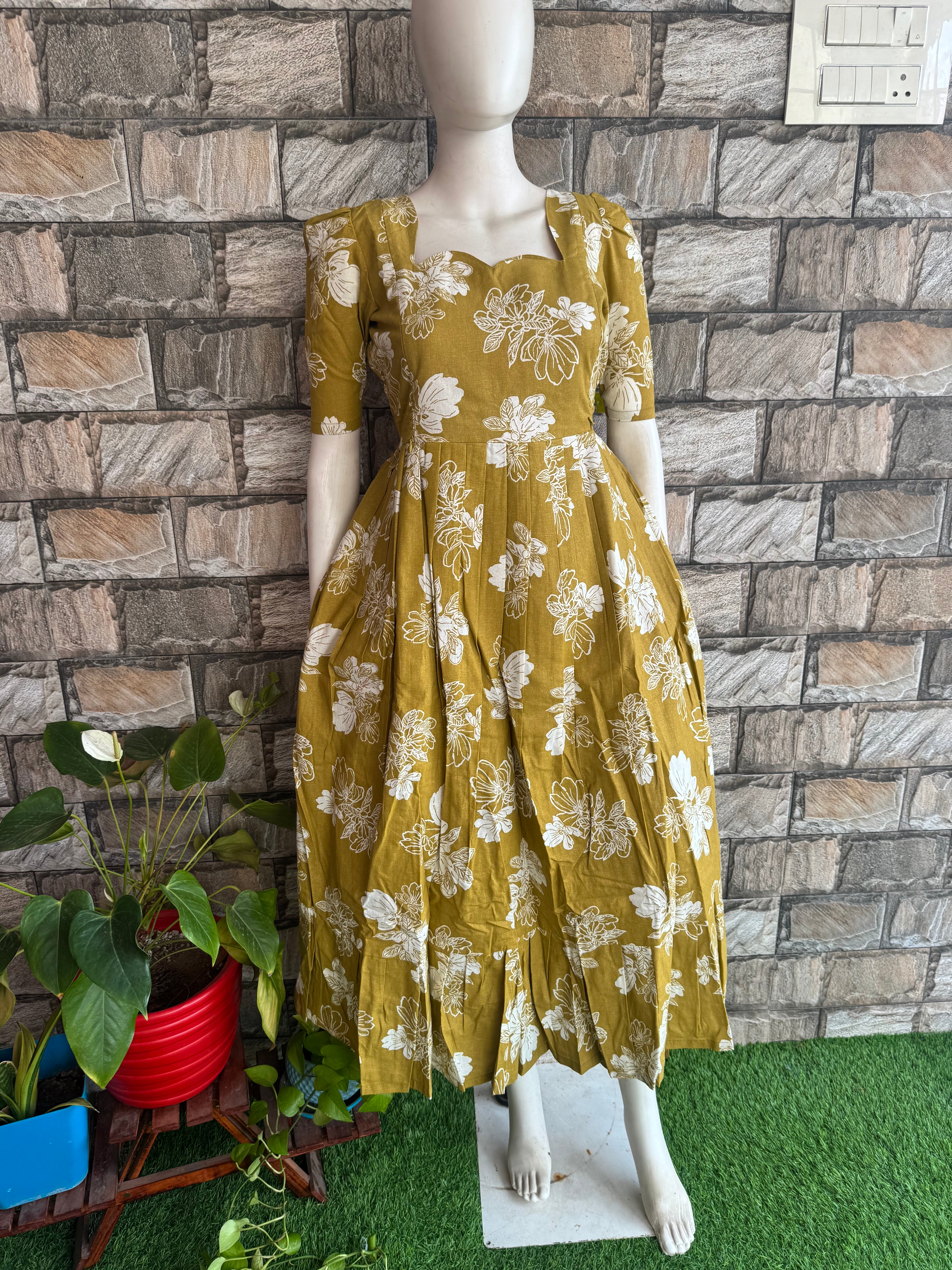 Slub cotton maternity maxi Only feeding