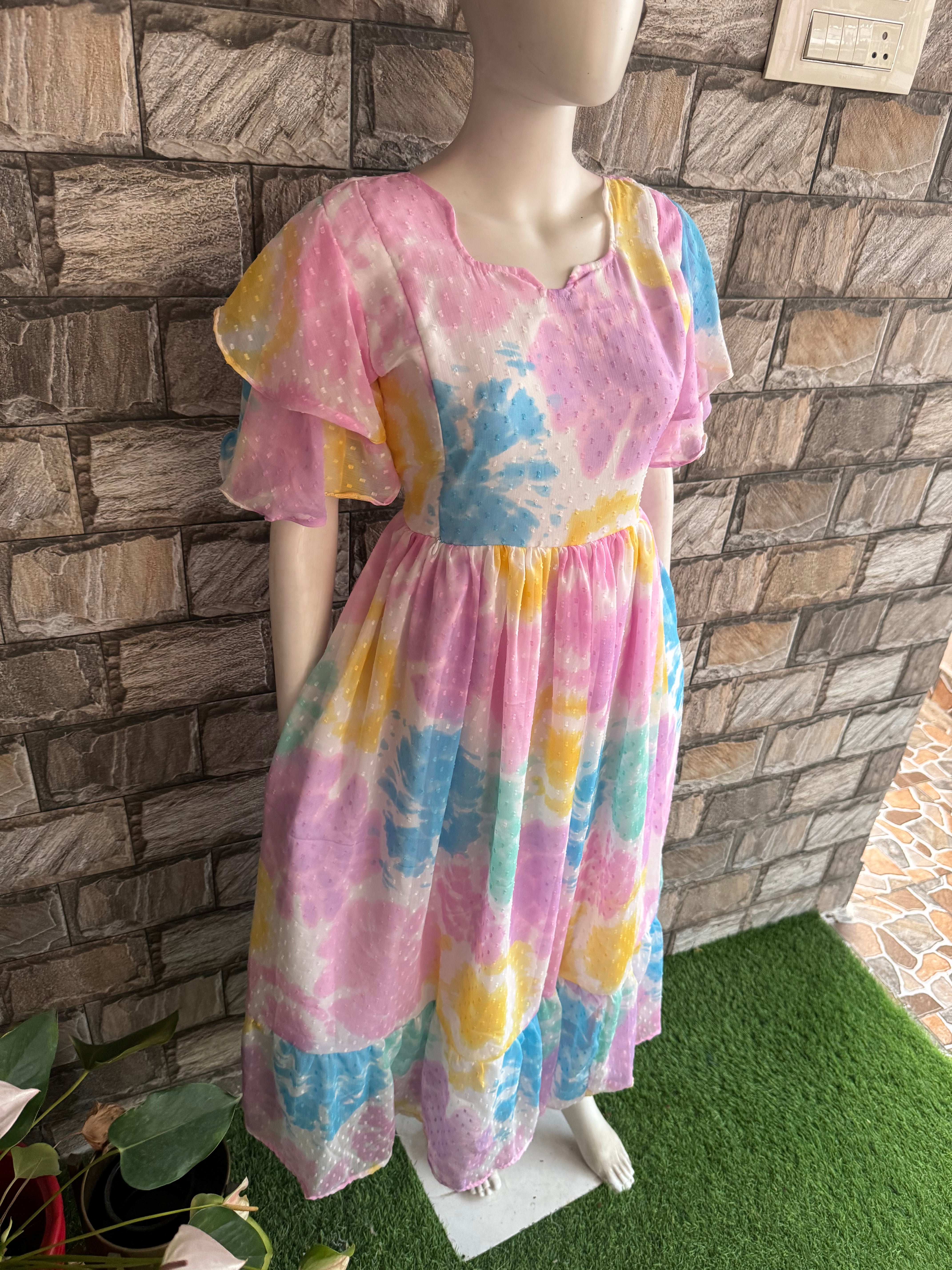 Rainbow Maternity Maxi