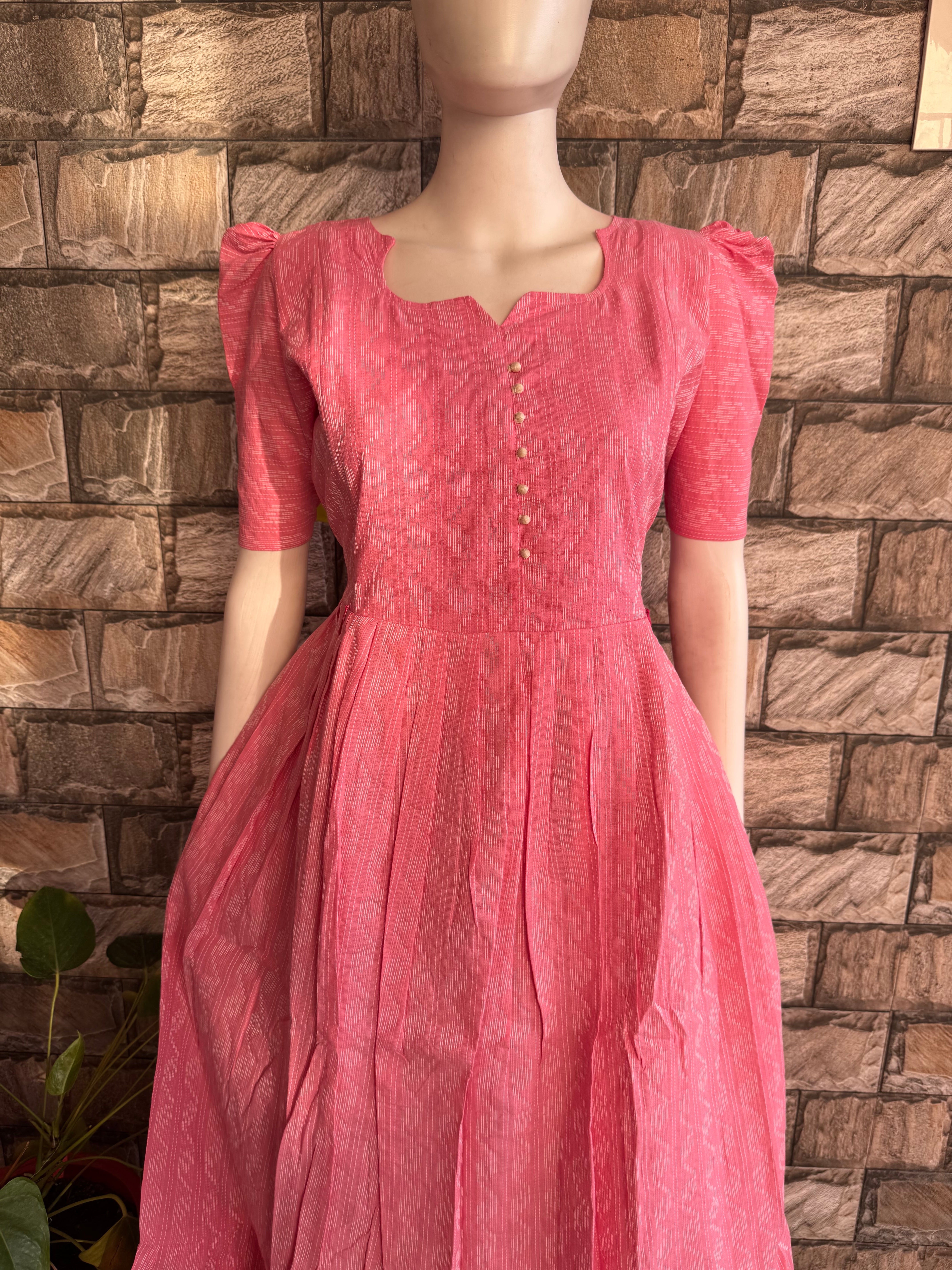 Cotton  candy soft kanta cotton Maternity maxi