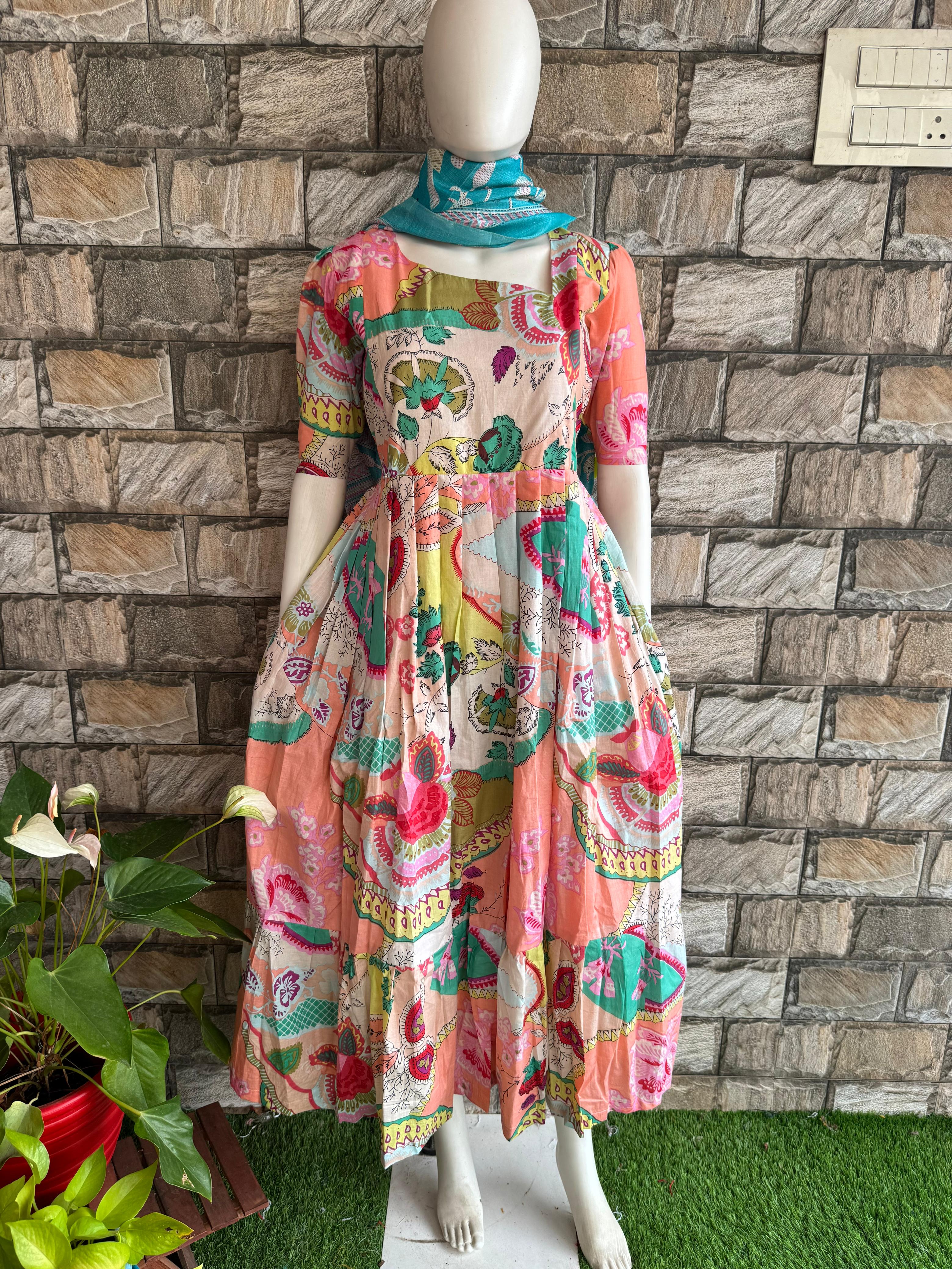 Multicolor Mul Soft Cotton MAxi CF130