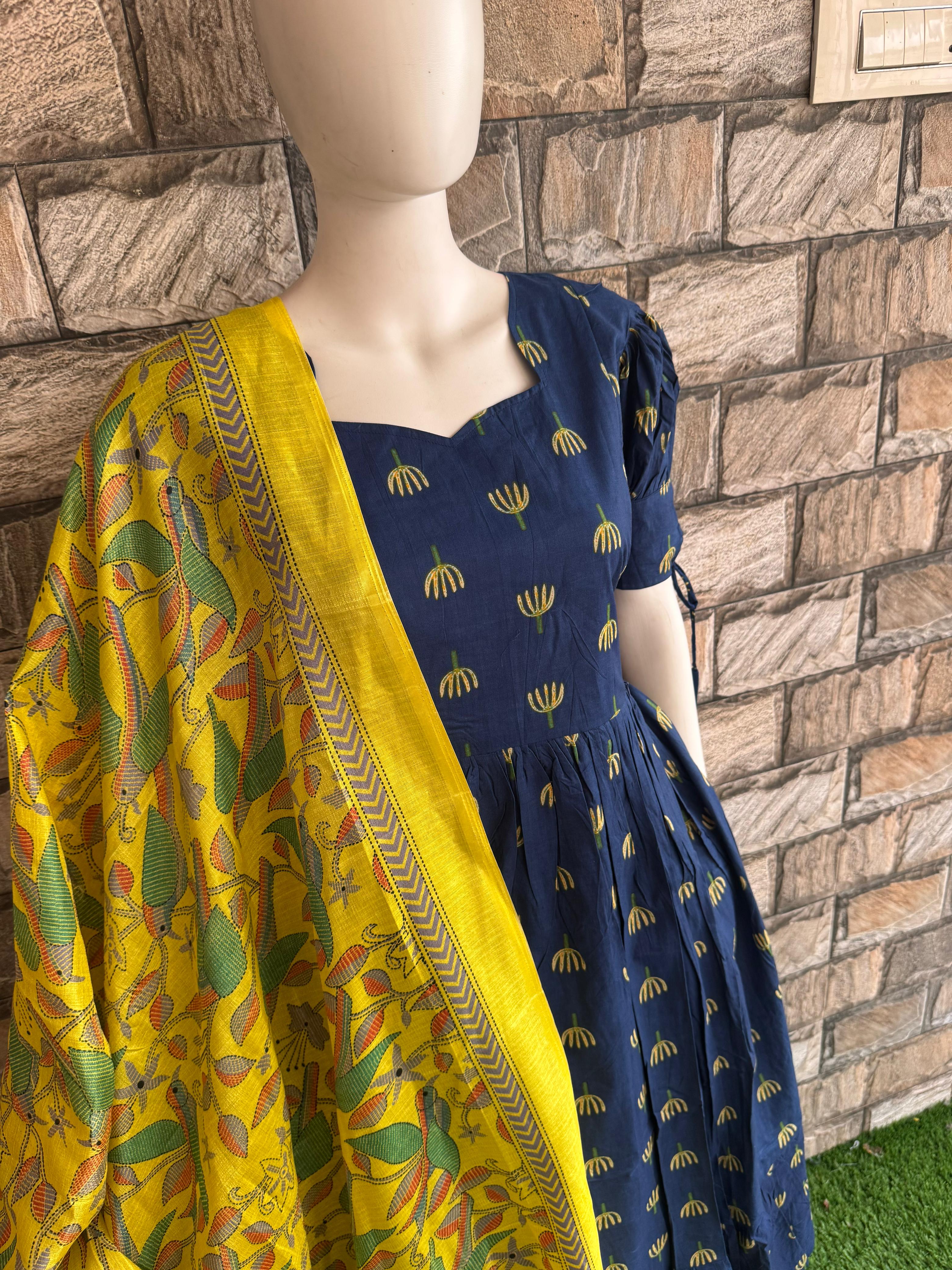 Yellow Dupatta CF133