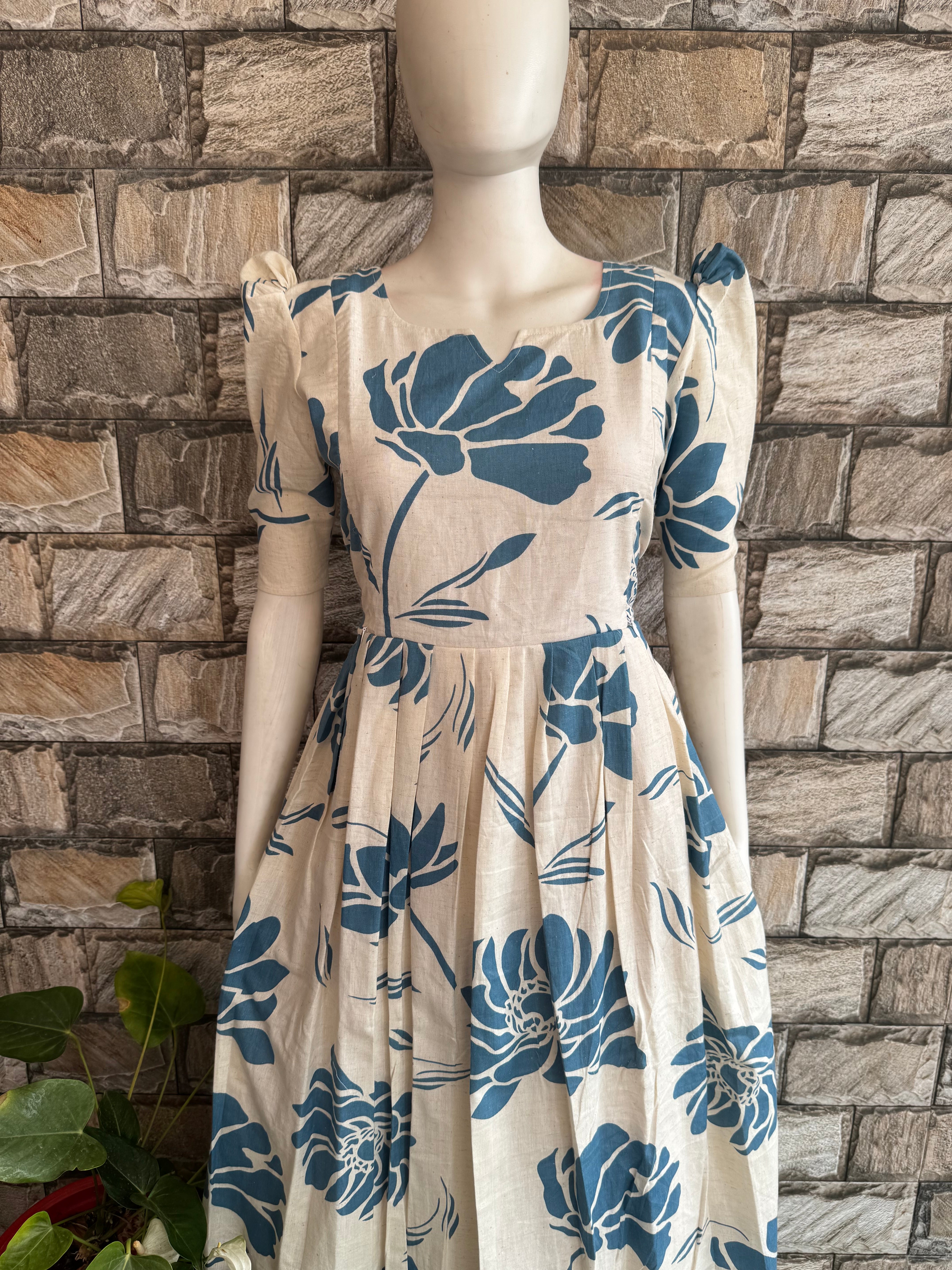 Flex cotton Maternity maxi Tulasi