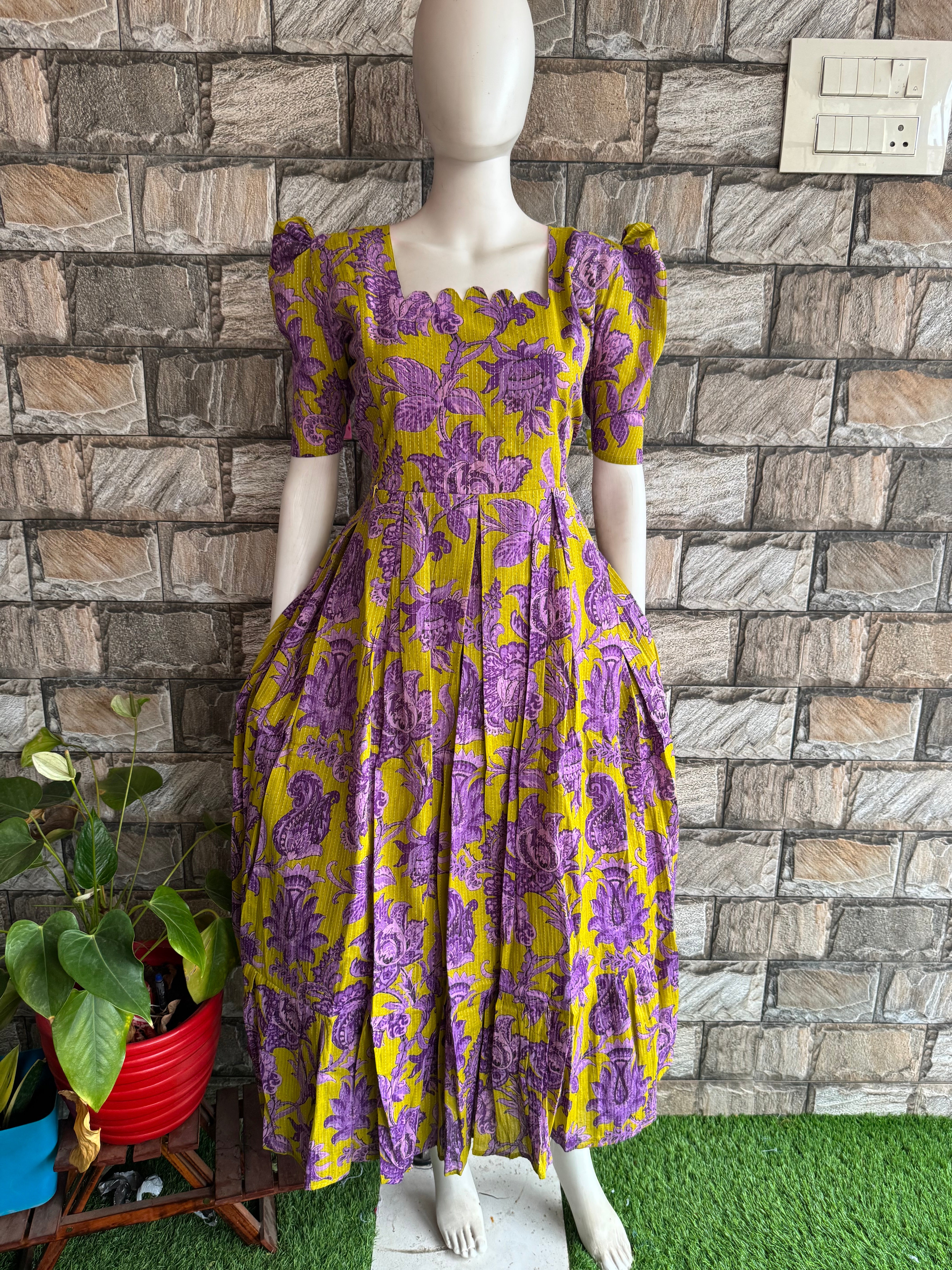 Soft Kanta cotton Maternity maxi Meera