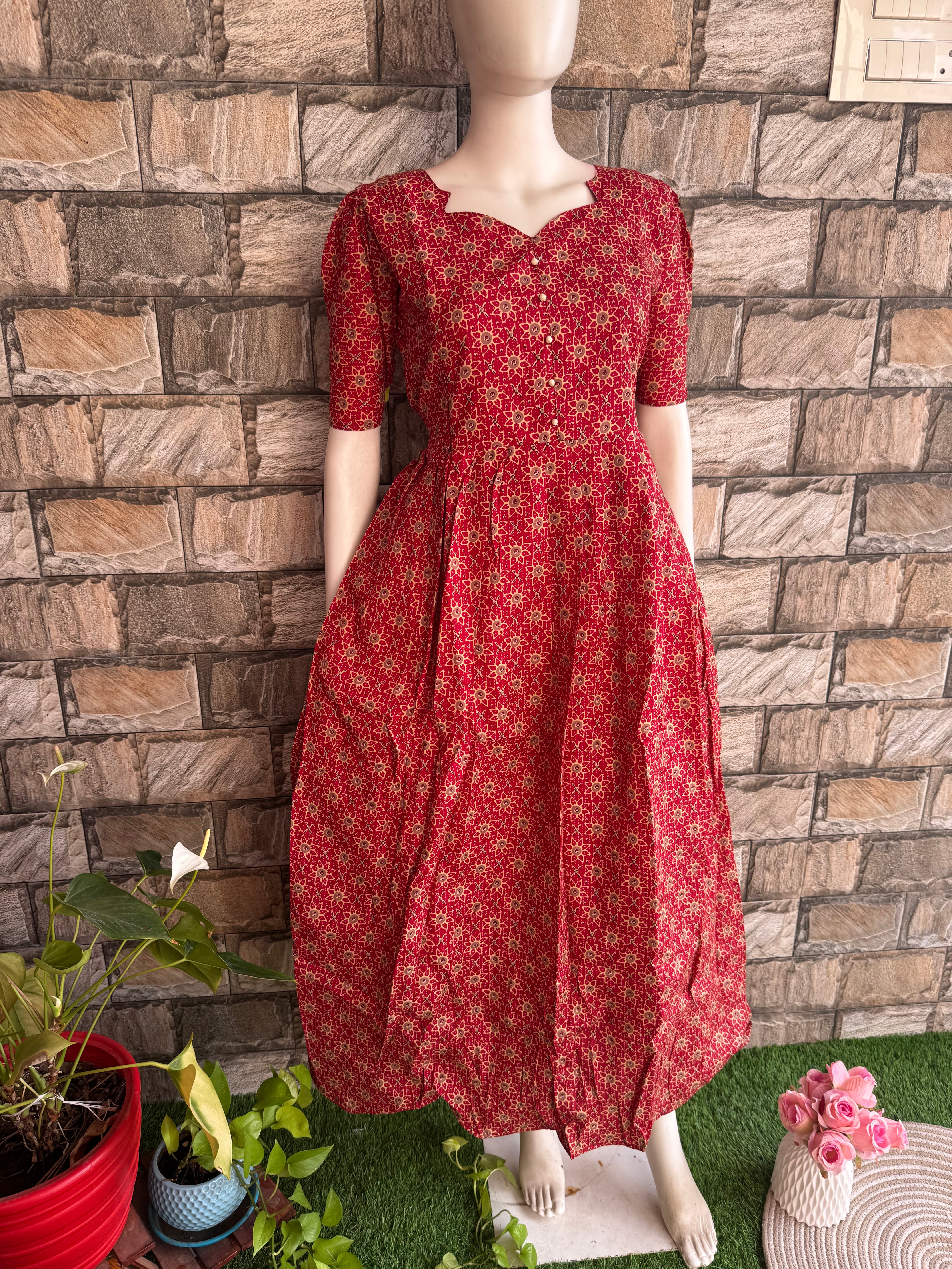 Mix cotton Maternity maxi Budget Maxi