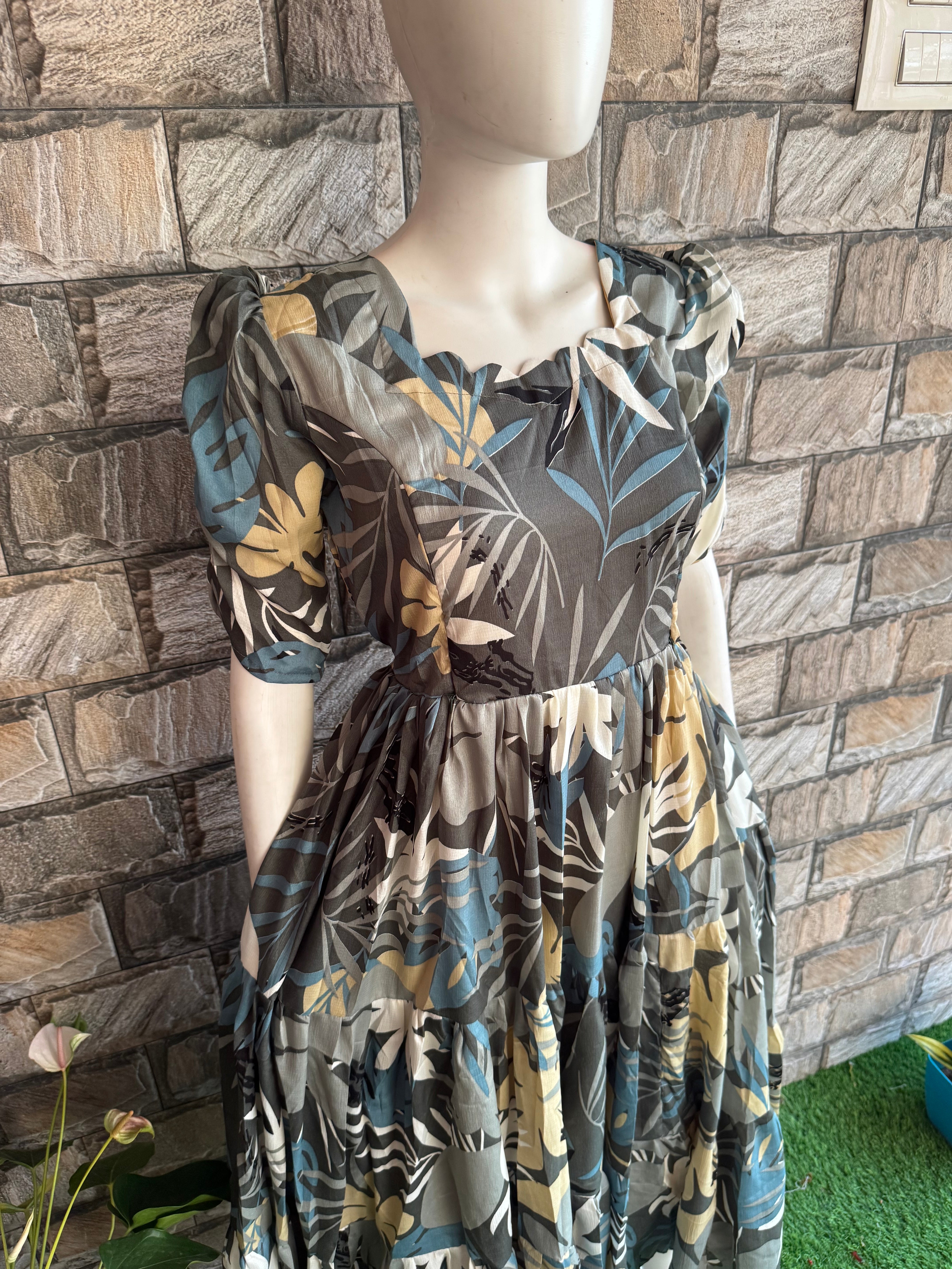 Dusky shade Maternity maxi