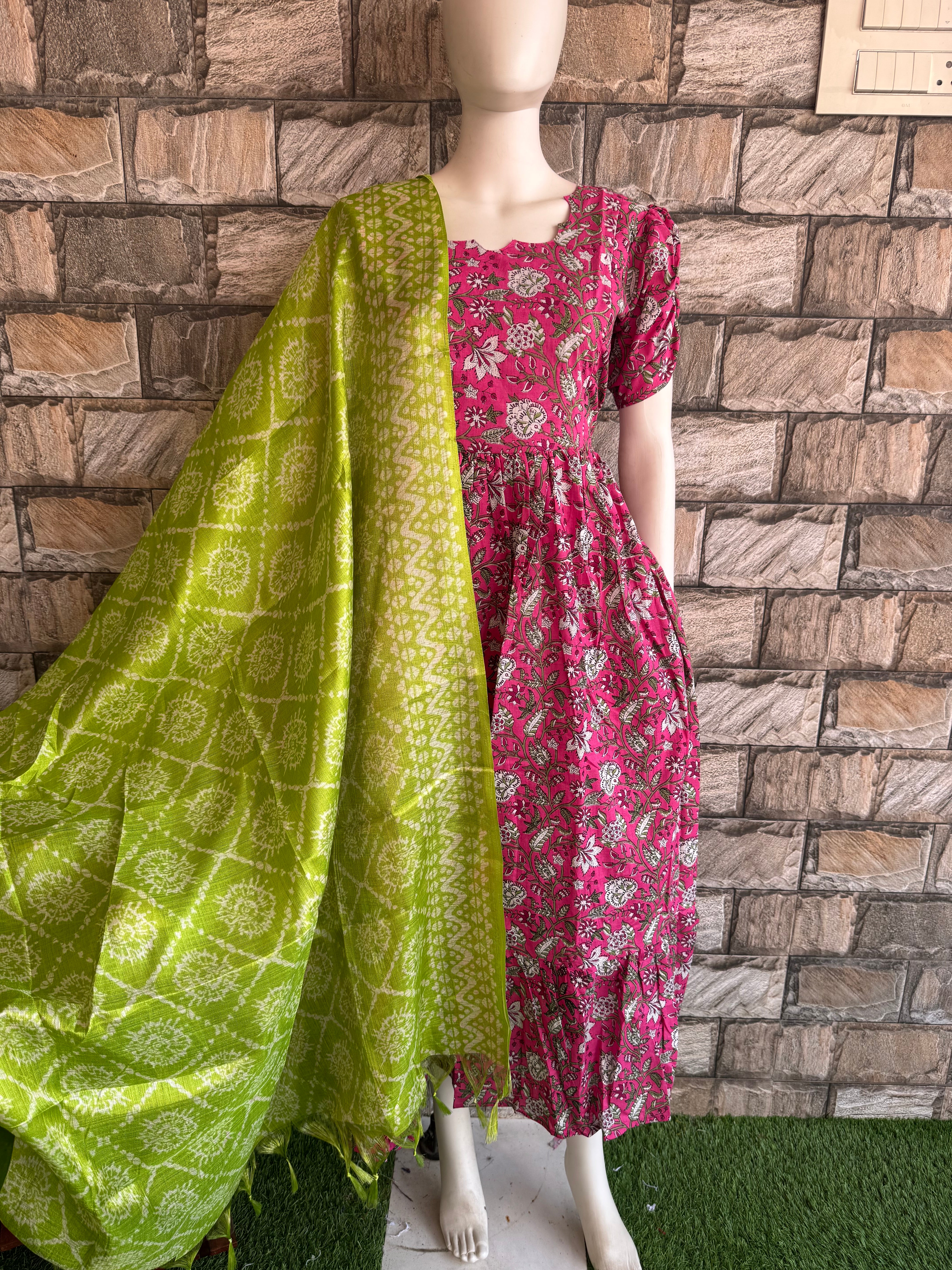 Parrot dupatta
