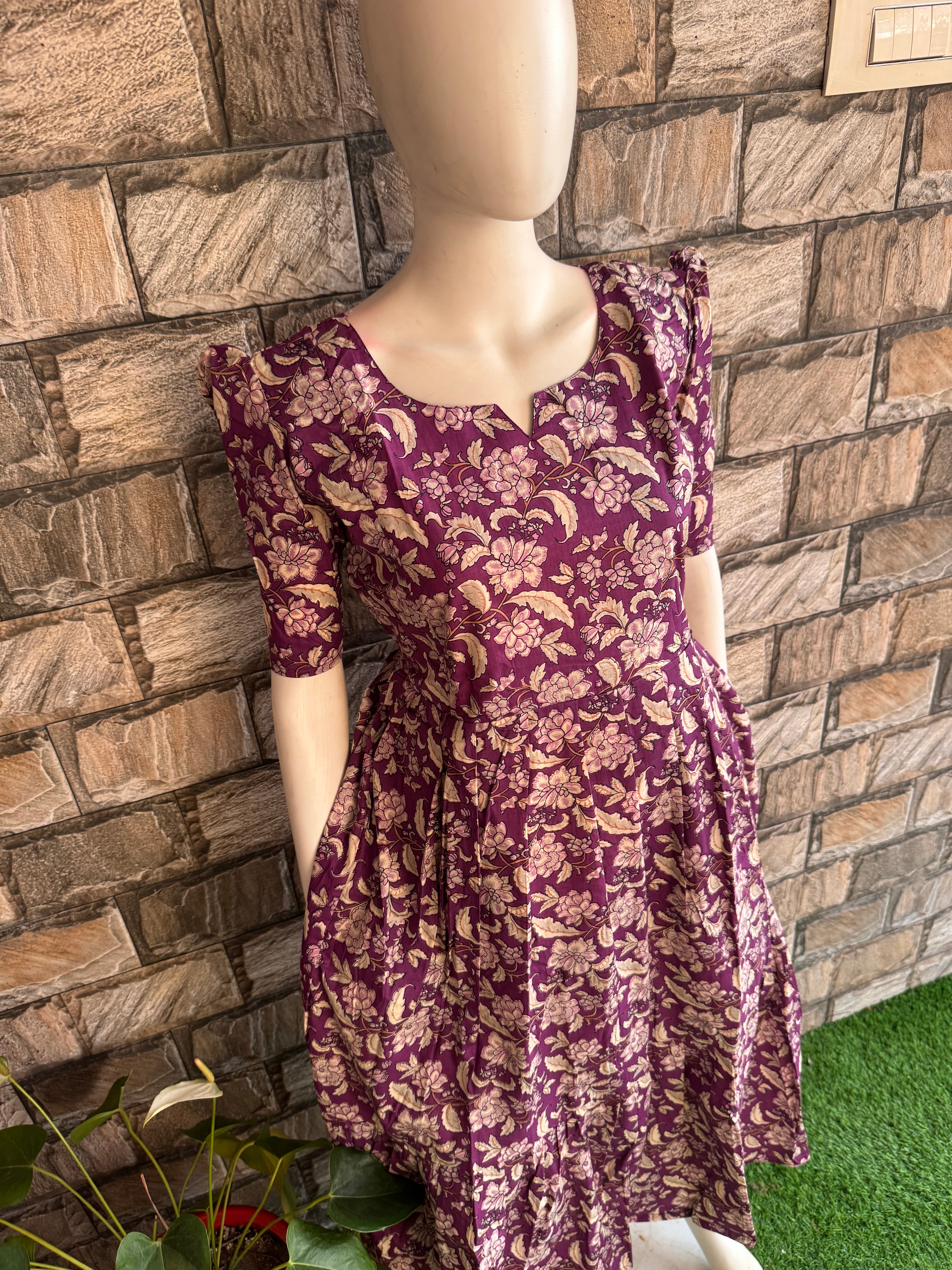 Budget  soft cotton Maternity maxi