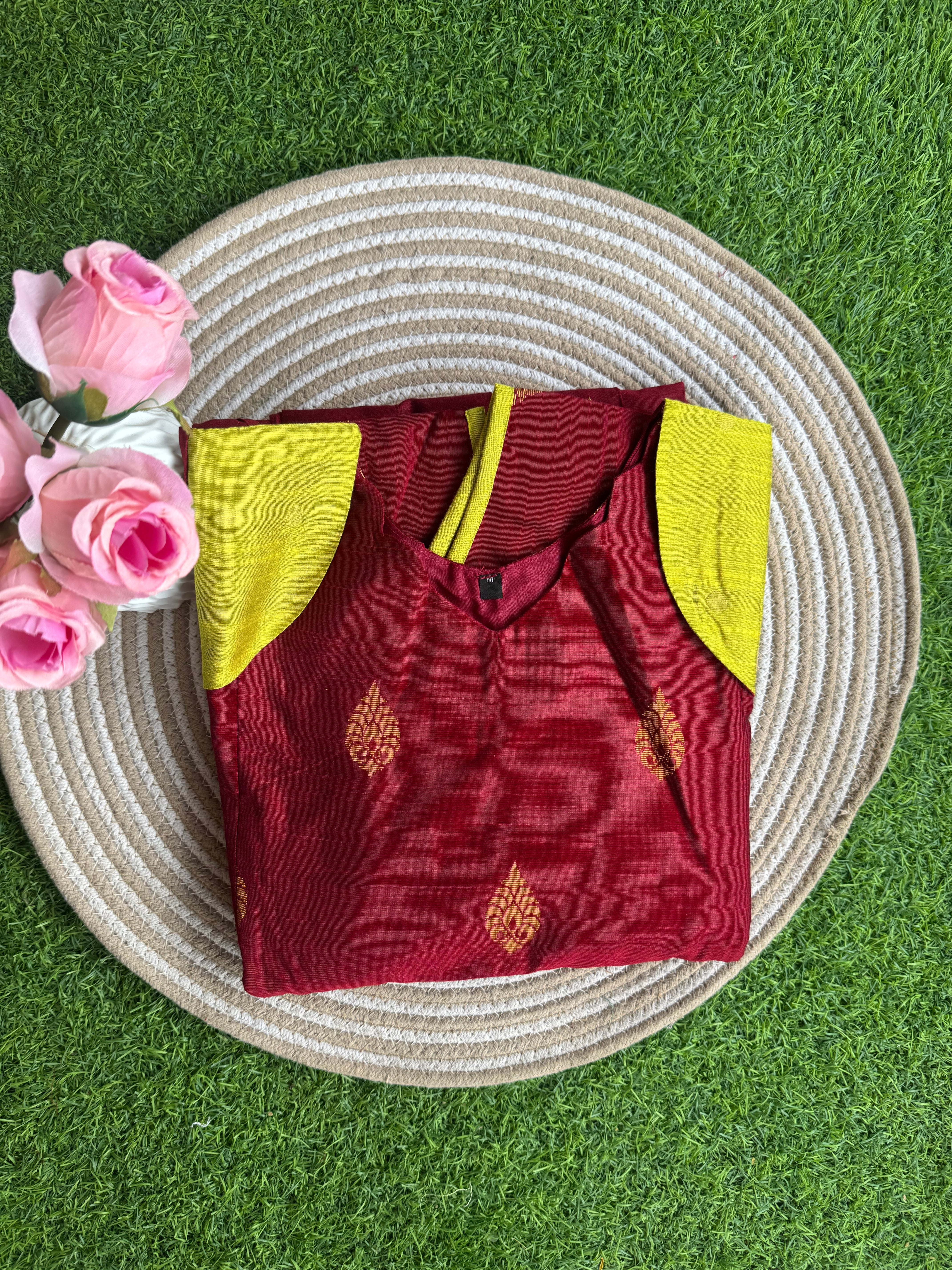 Maroon Blish Maternity maxi