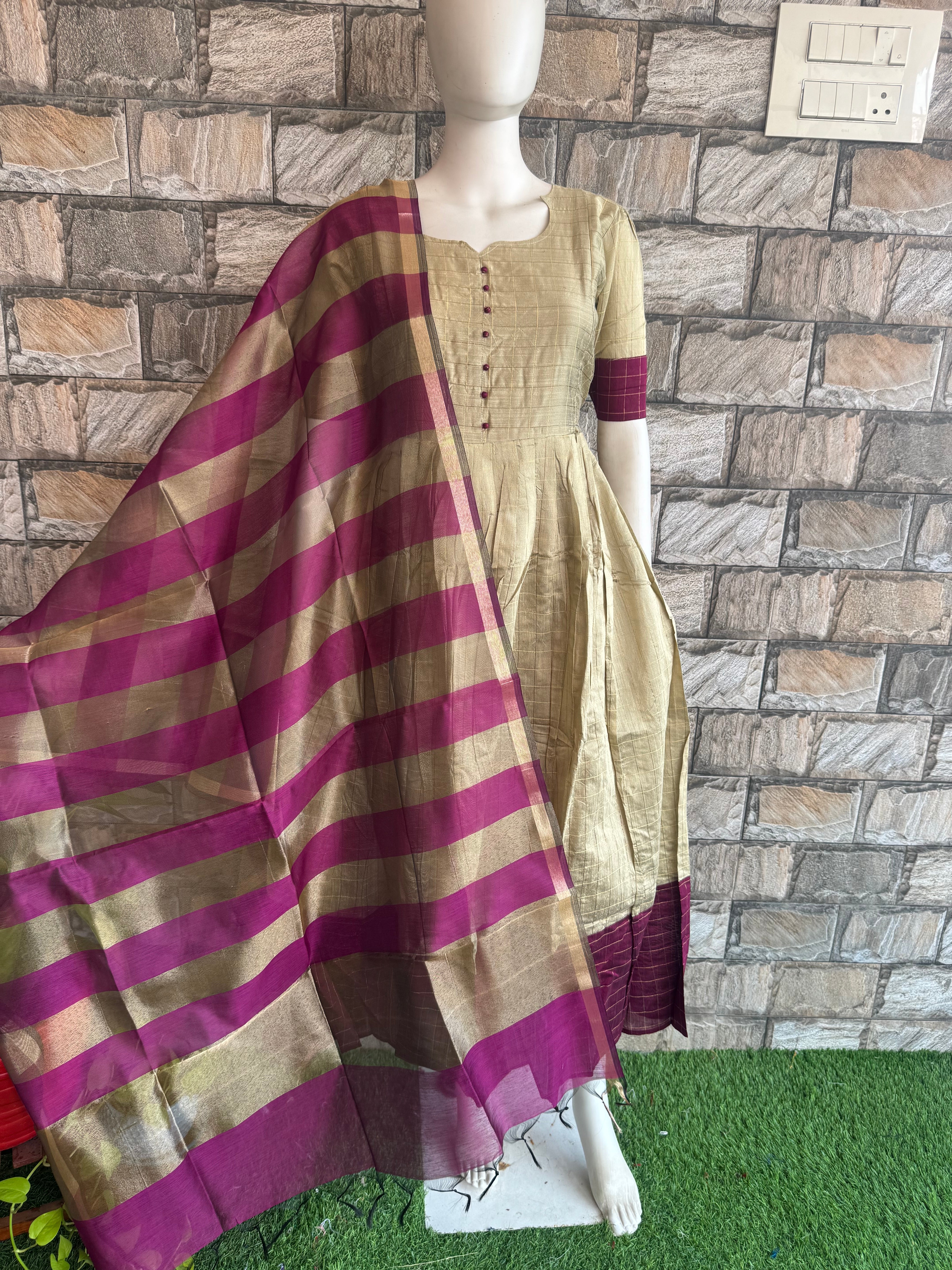 Tissue Zari Dupatta