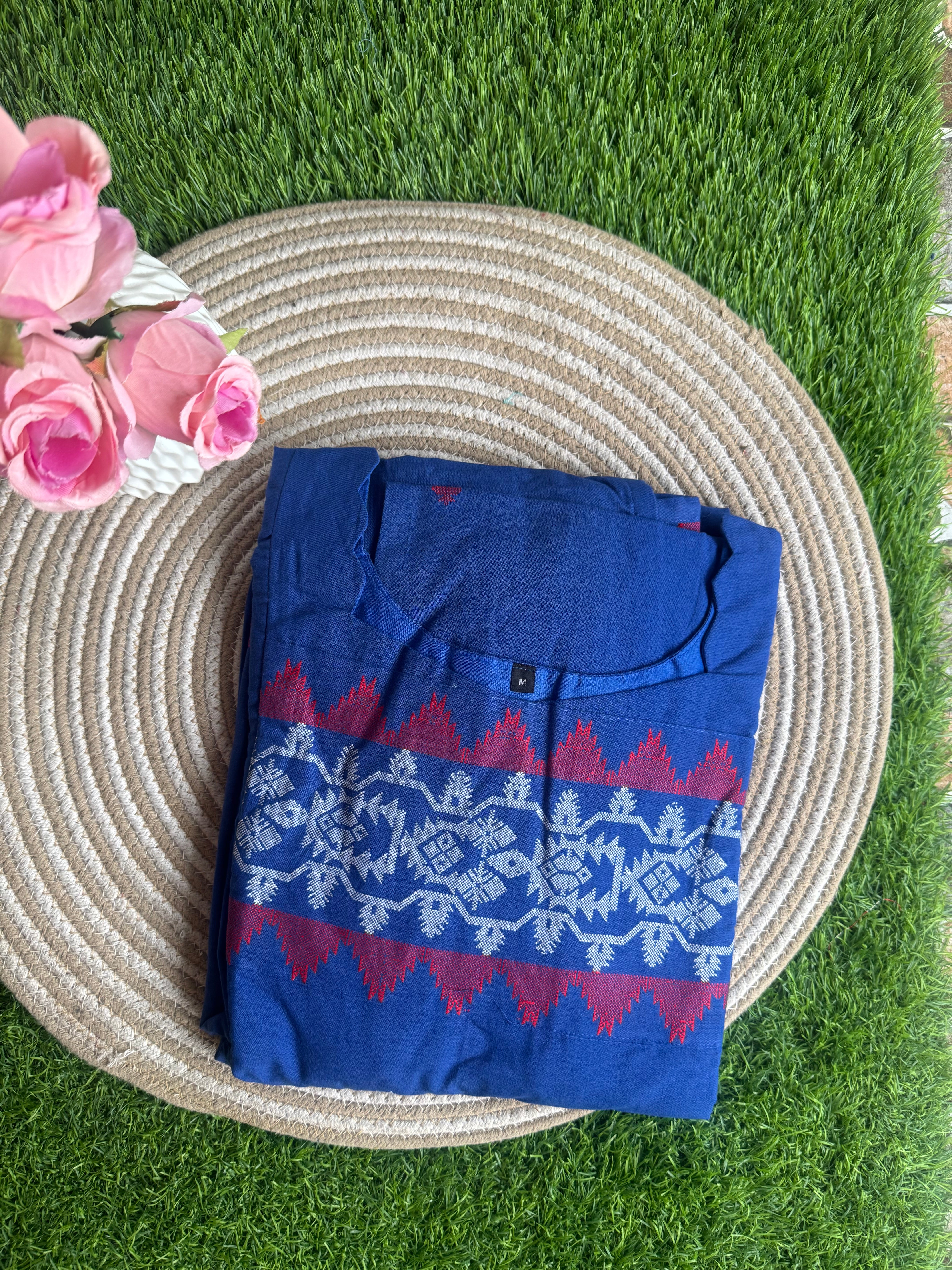 Maternity maxi Jamdhani cotton Best price pale Ujala shade