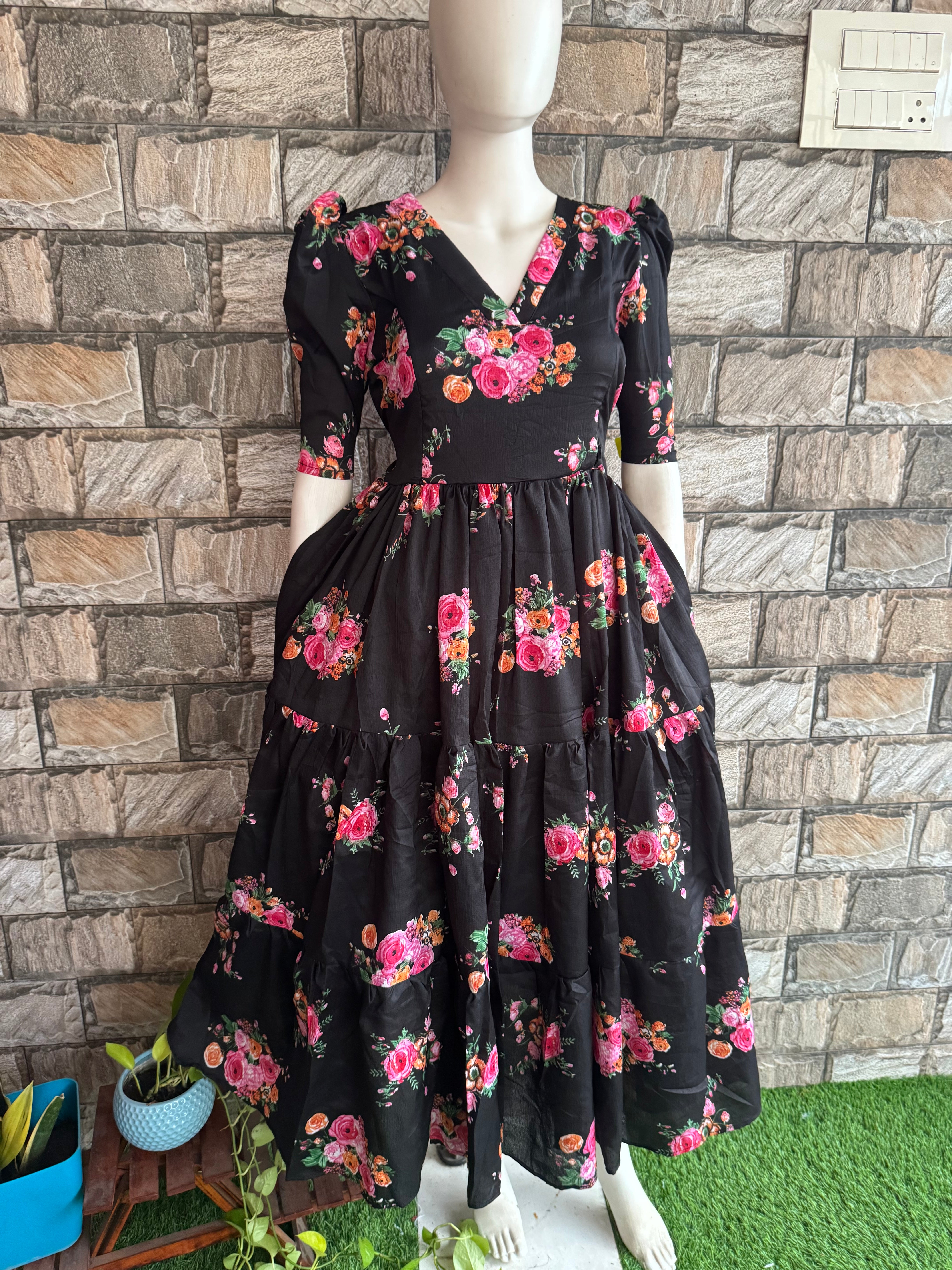 Delta Maternity maxi  BLACK