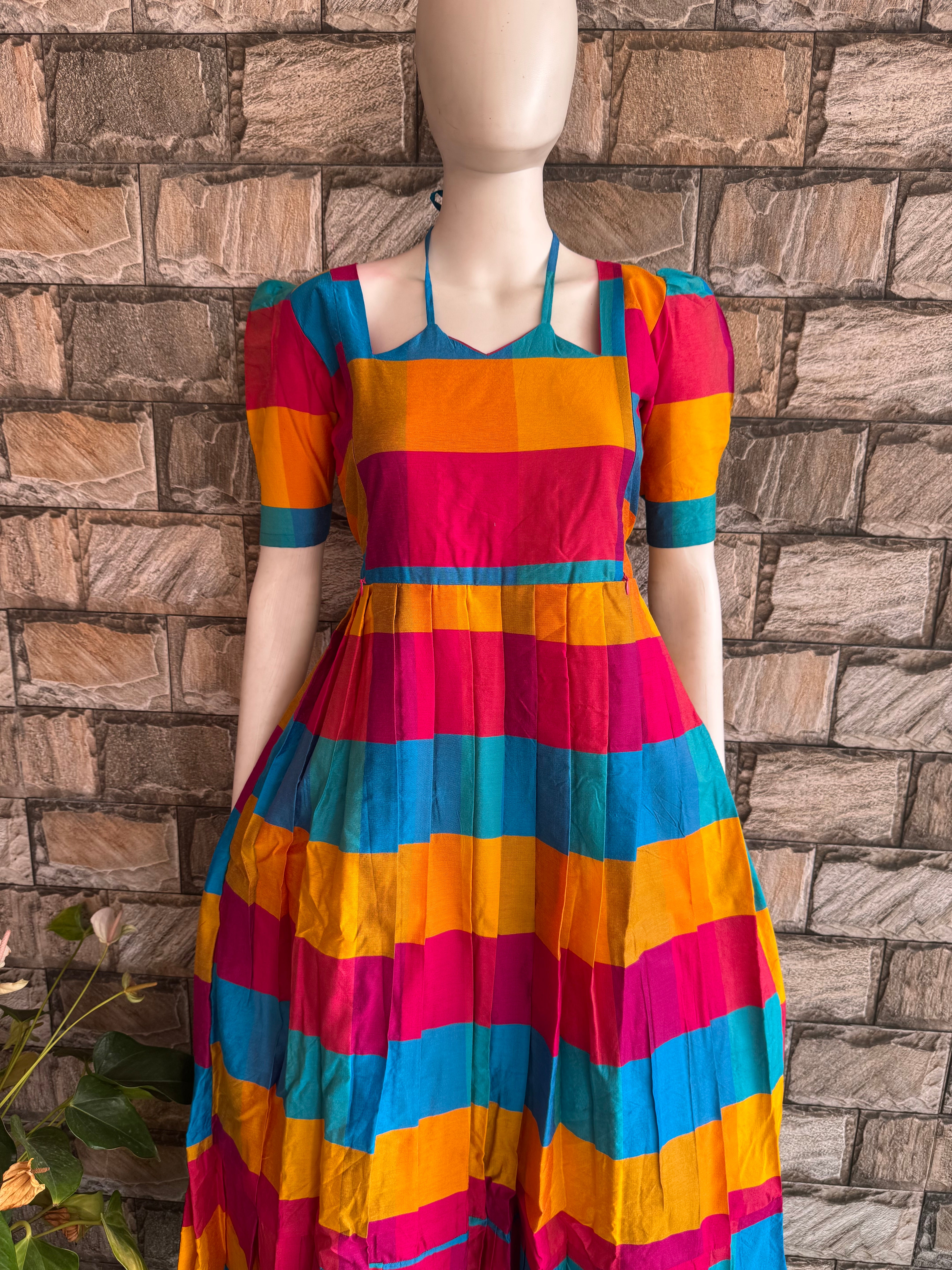 Halter Neck Maternity maxi