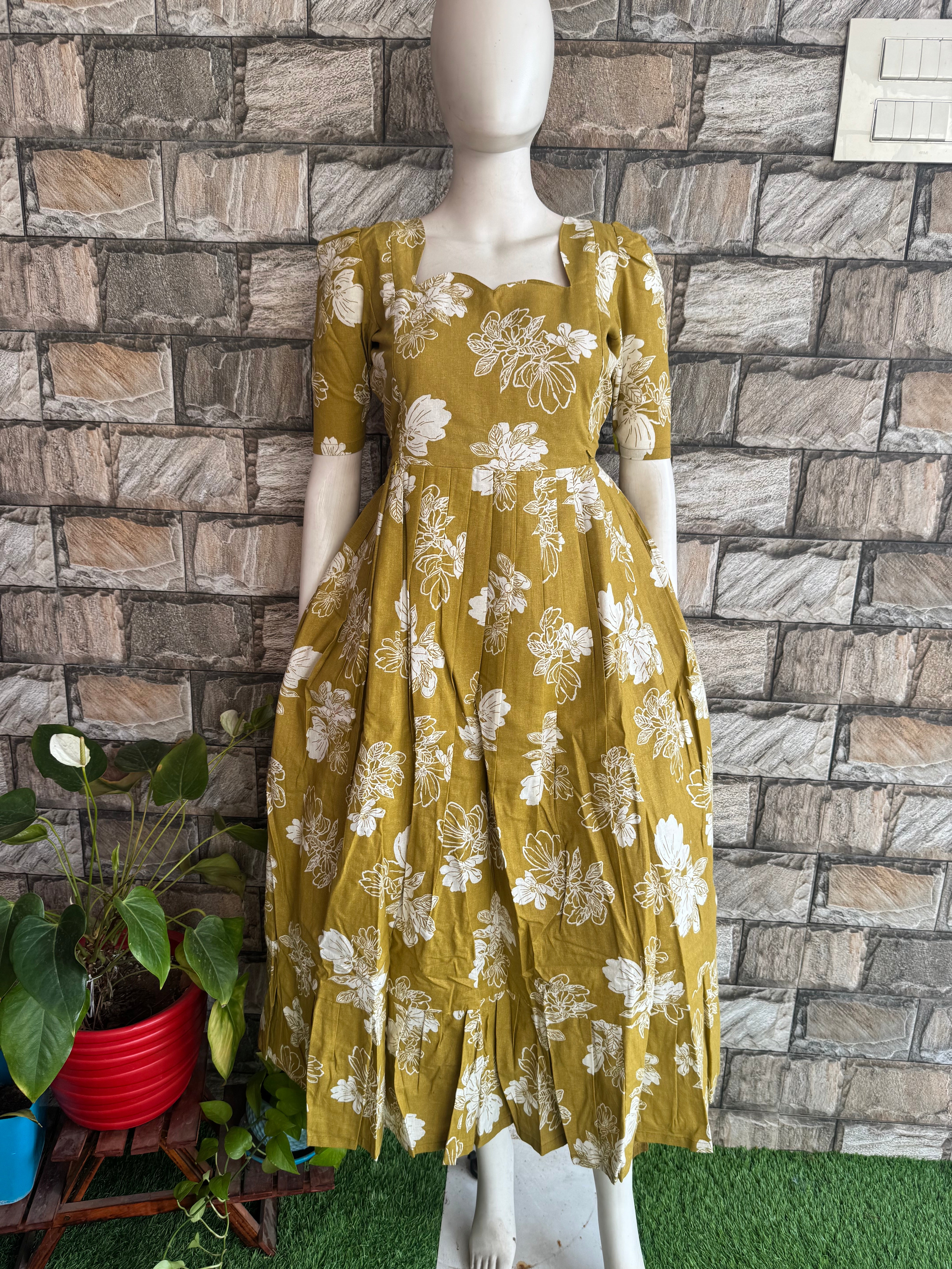 Slub cotton maternity maxi Only feeding