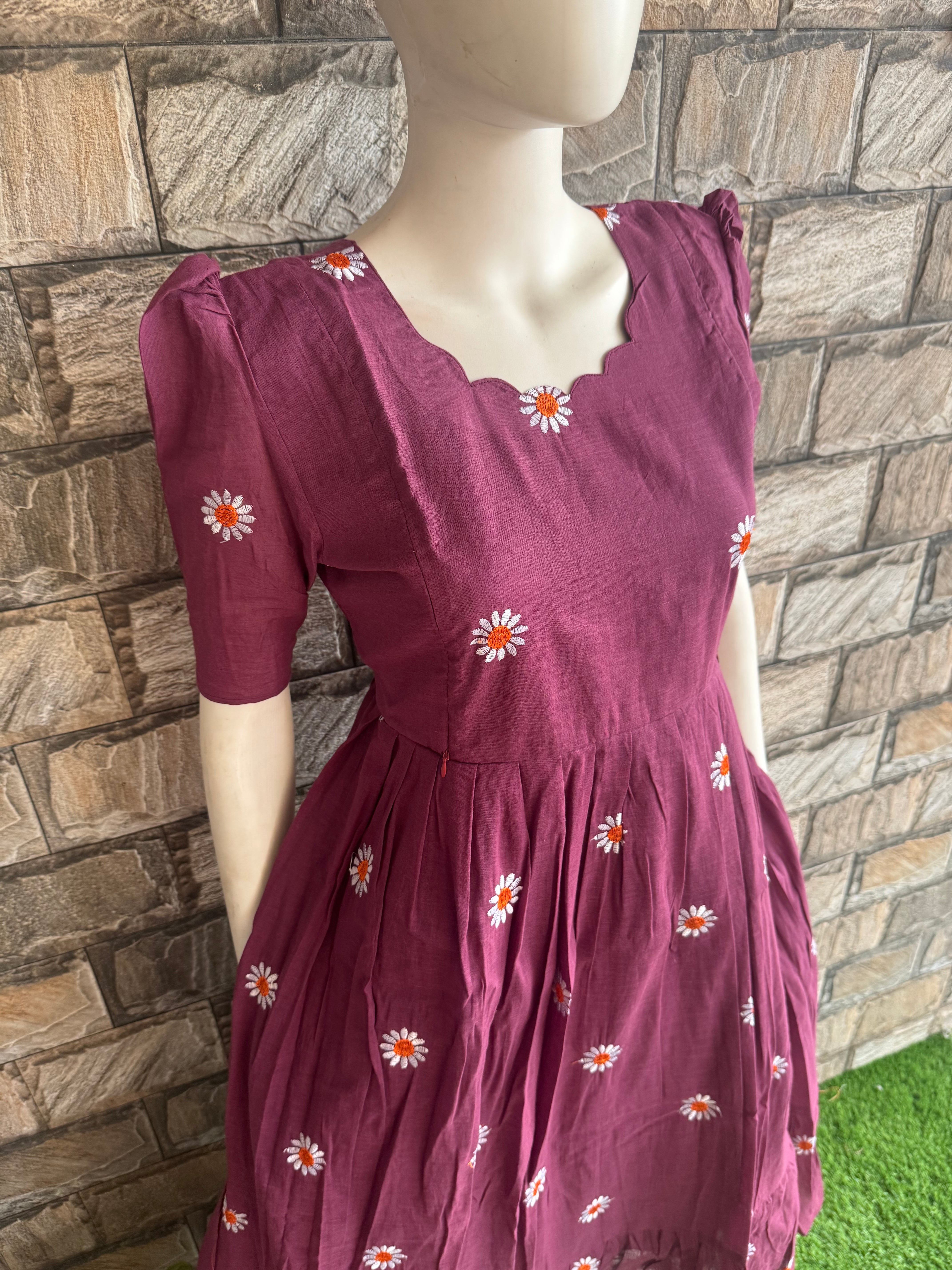 Khadhi cotton maternity maxi