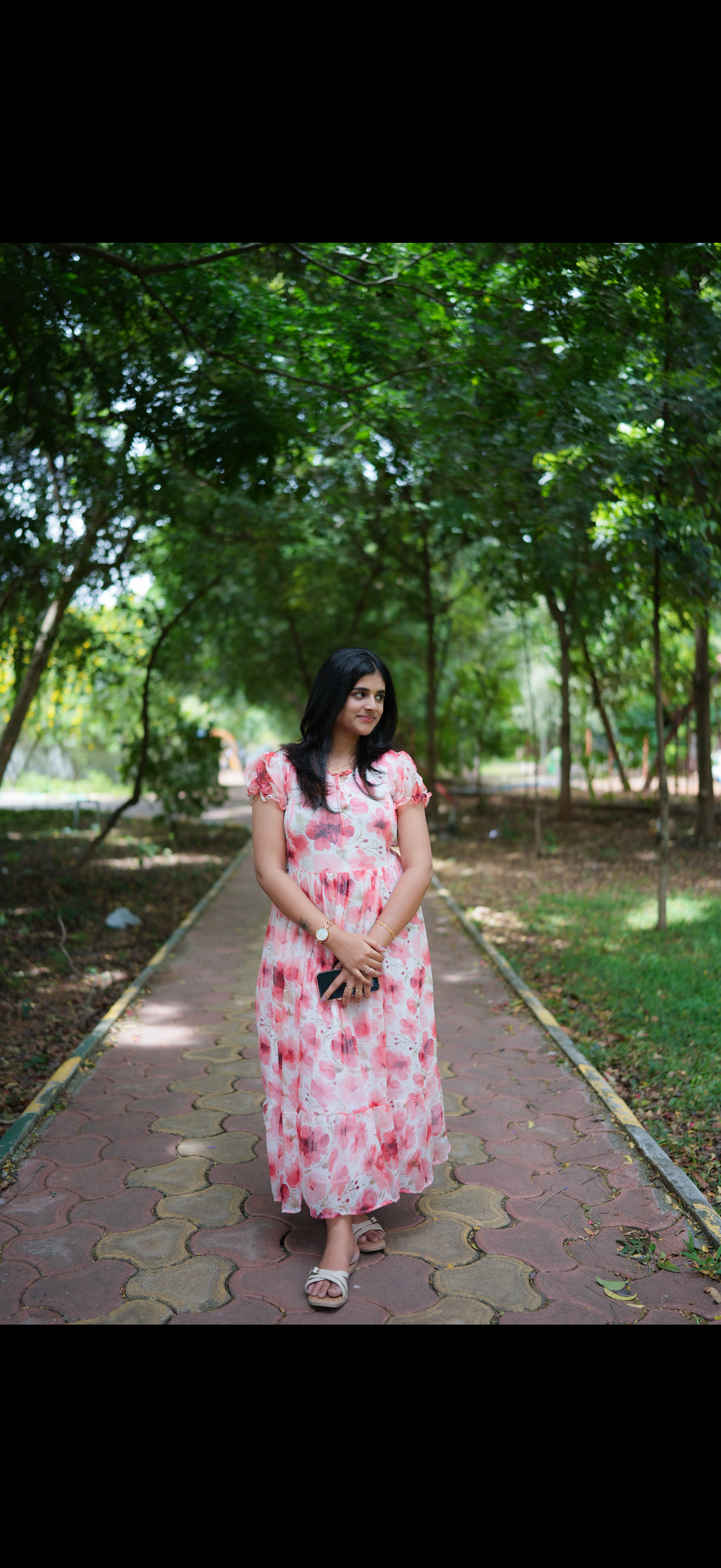 Soft  Chiffon Maternity Feeding Maxi